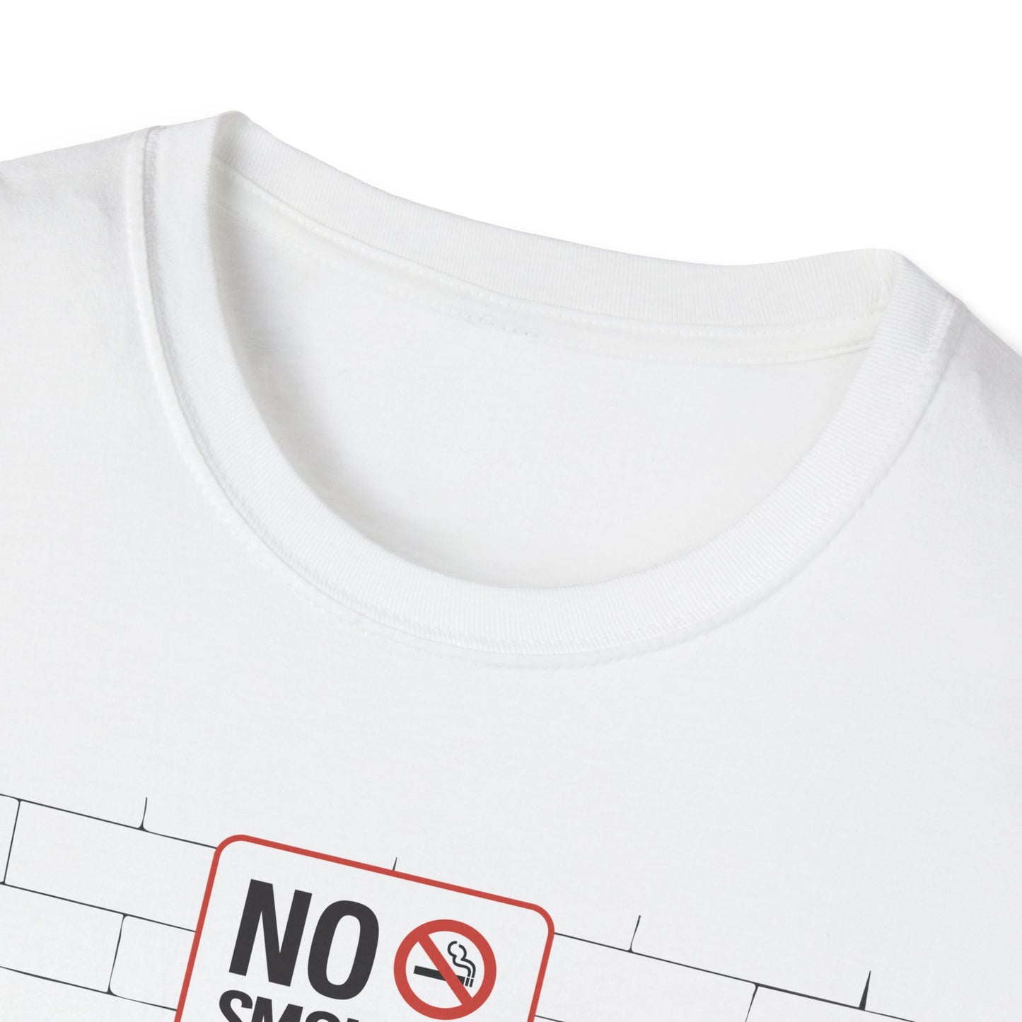 NO SMOKING | Funny Adult Shirt | Fashion | Trending | Birthday Gift | Unisex Softstyle T-Shirt