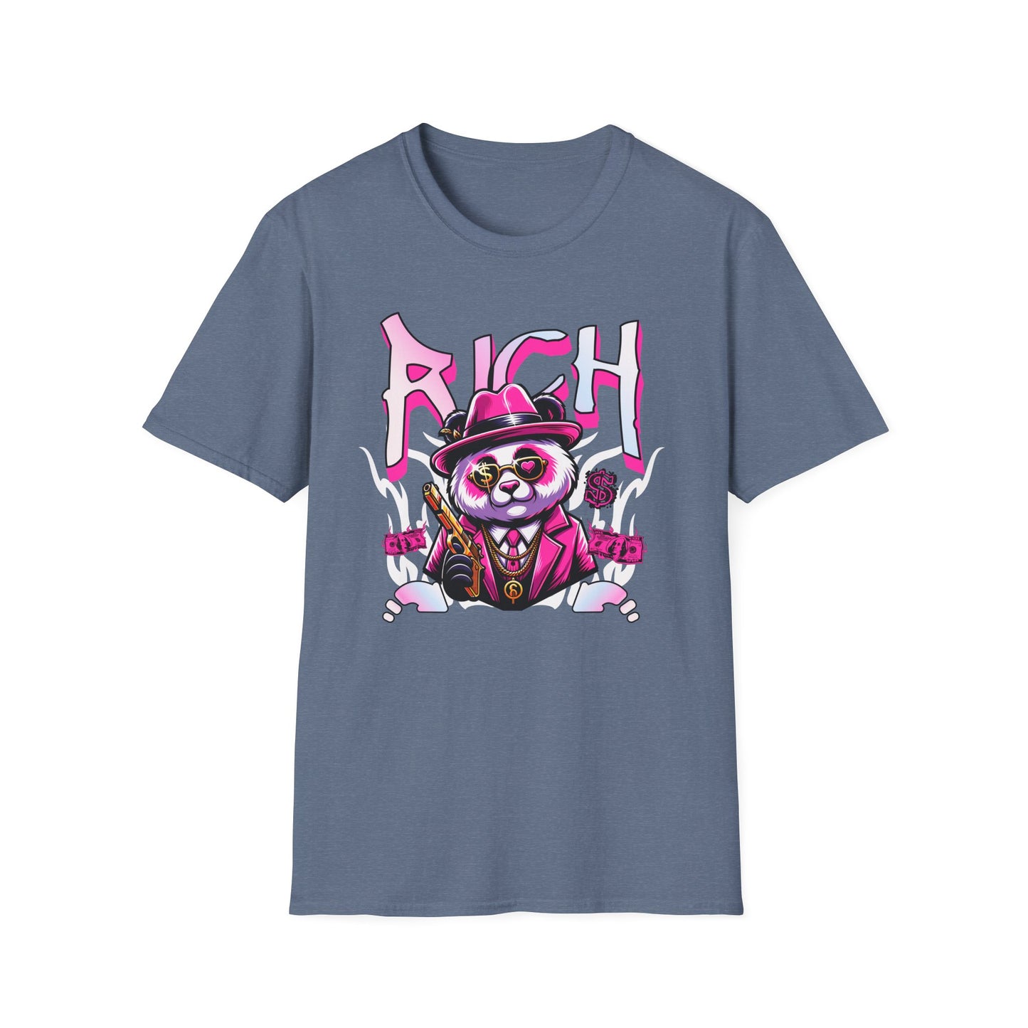 RICH | Money Bear Shirt | Adult Clothes | Teen Shirt | Trending | Birthday Gift