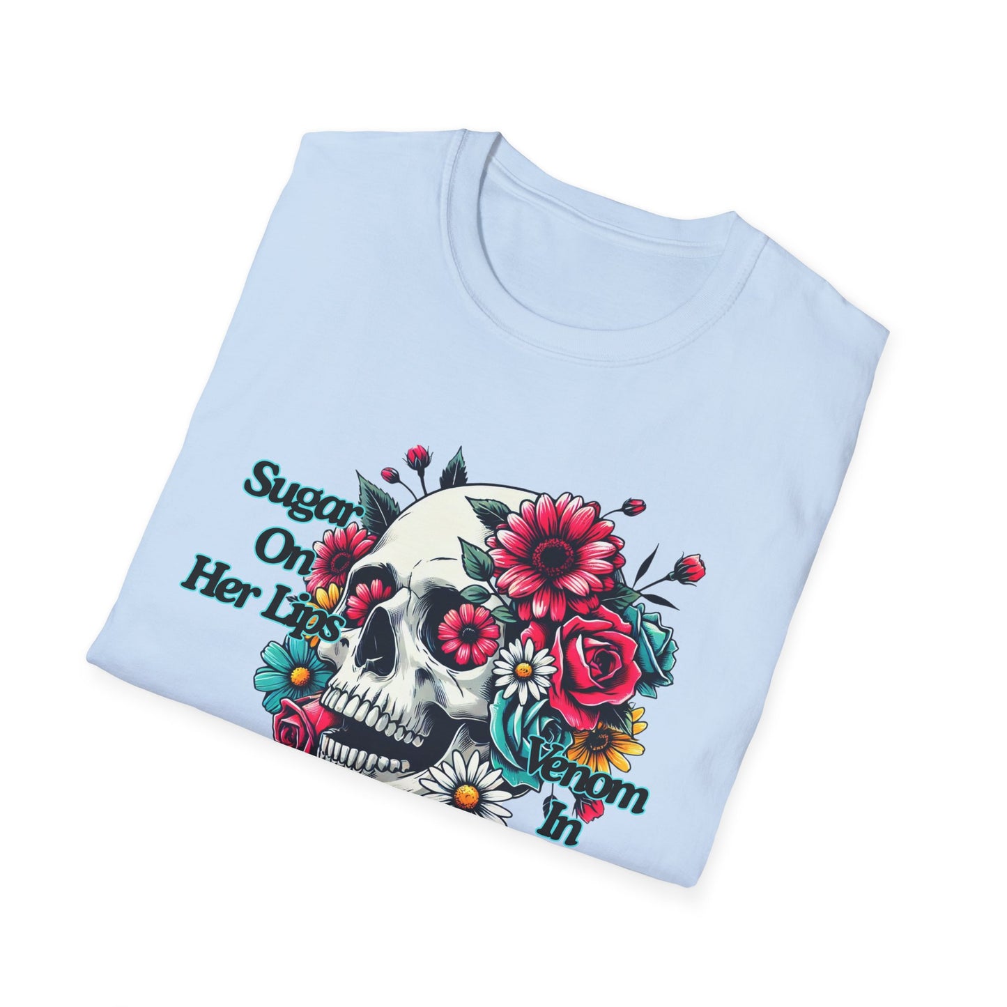Sugar On Her Lips | Adult Shirt | Teen Clothes | Fashion | Trending | Birthday Gift | Unisex Softstyle T-Shirt