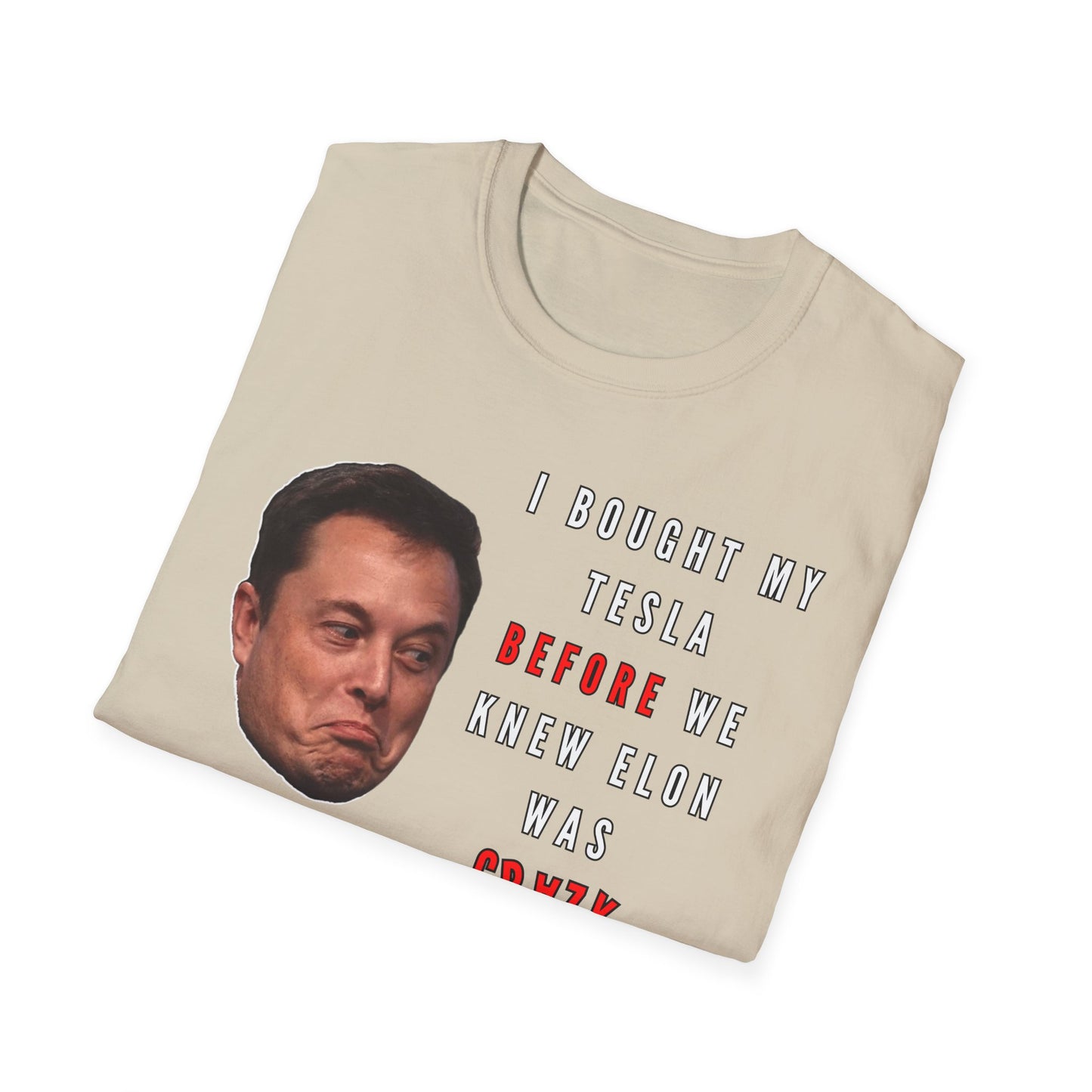 Crazy | Funny Adult Shirt | Teen Clothes | Humor Shirt | Trending | Birthday Gift | Unisex Softstyle T-Shirt