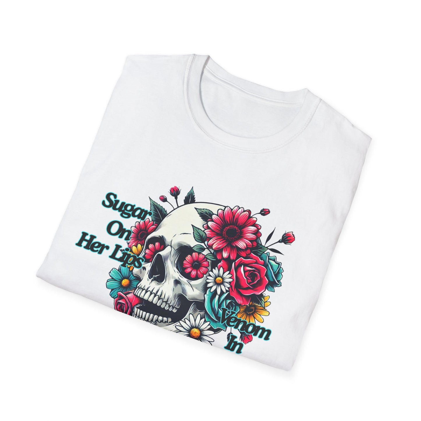 Sugar On Her Lips | Adult Shirt | Teen Clothes | Fashion | Trending | Birthday Gift | Unisex Softstyle T-Shirt