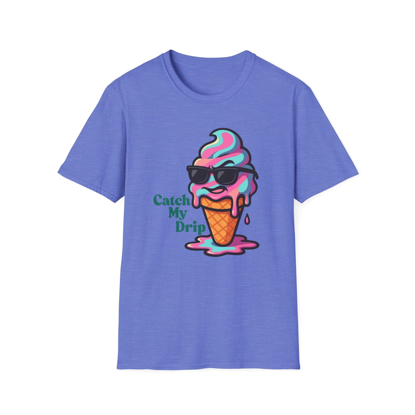Catch My Drip | Cool Ice Cream Shirt | Fashion | Trending | Cool Design | Birthday Gift | Unisex Softstyle T-Shirt