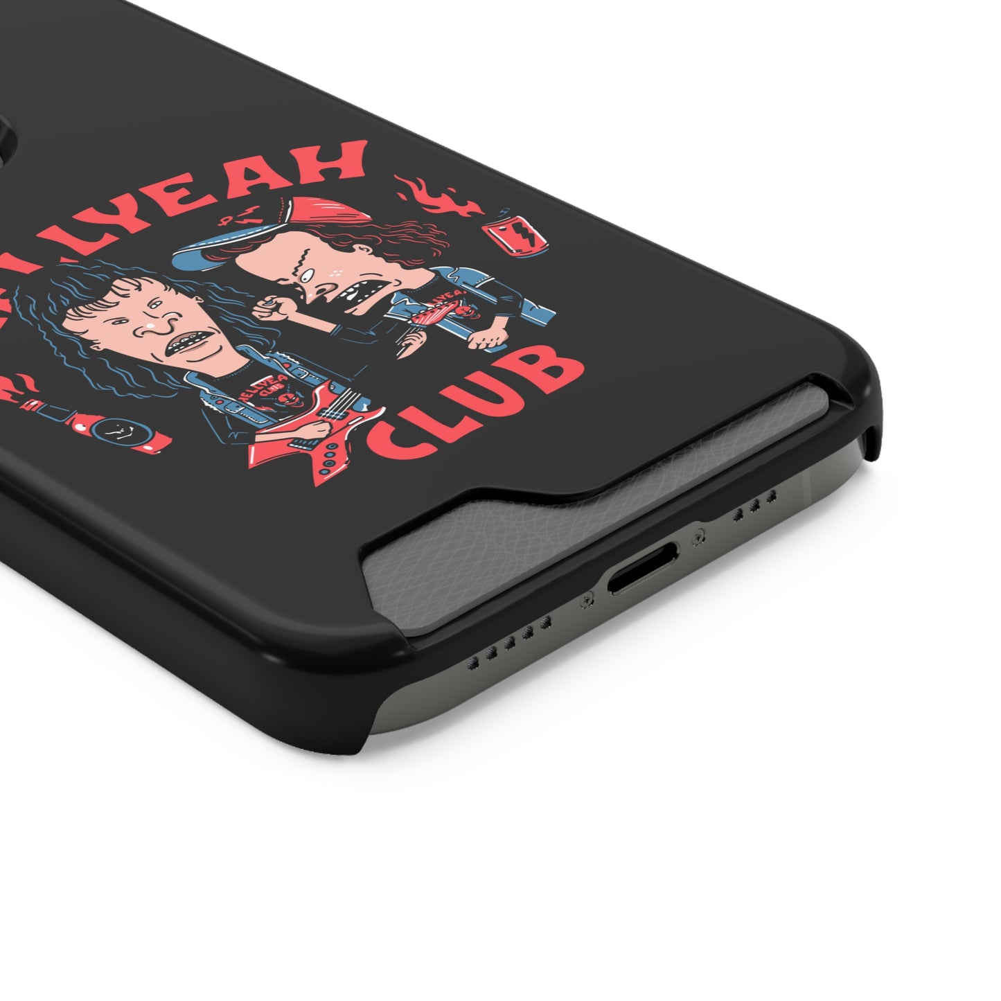HellYeah Club | Impact-Resistant Phone Case With Card Holder | iPhone Samsung Models