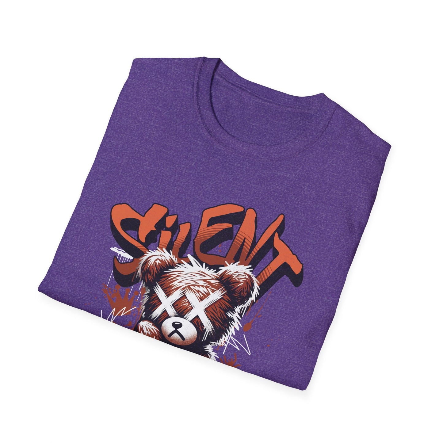 Silent Love | Adult Clothes | Teen Shirt | Love Bear | Trending | Birthday Gift