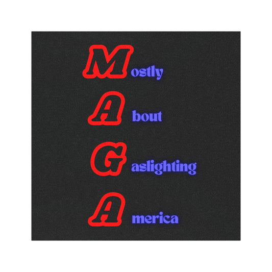 M.A.G.A Funny Car Magnet | Cool Design | Eye Grabber | Car Accessory | Truck Decal | Truck Sticker | Unique Car Decal