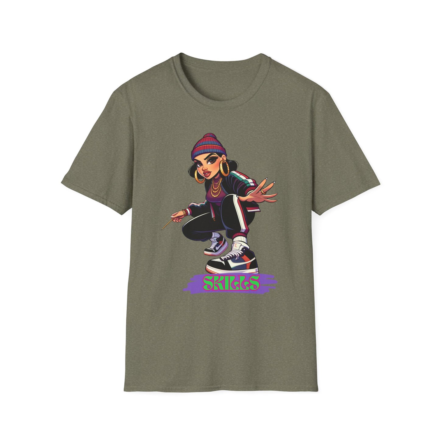 SKILLS | Adult Clothes | Womans Shirt | Teen Shirt | Artist | Kids Clothes | Trending | Birthday Gift | Unisex Softstyle T-Shirt