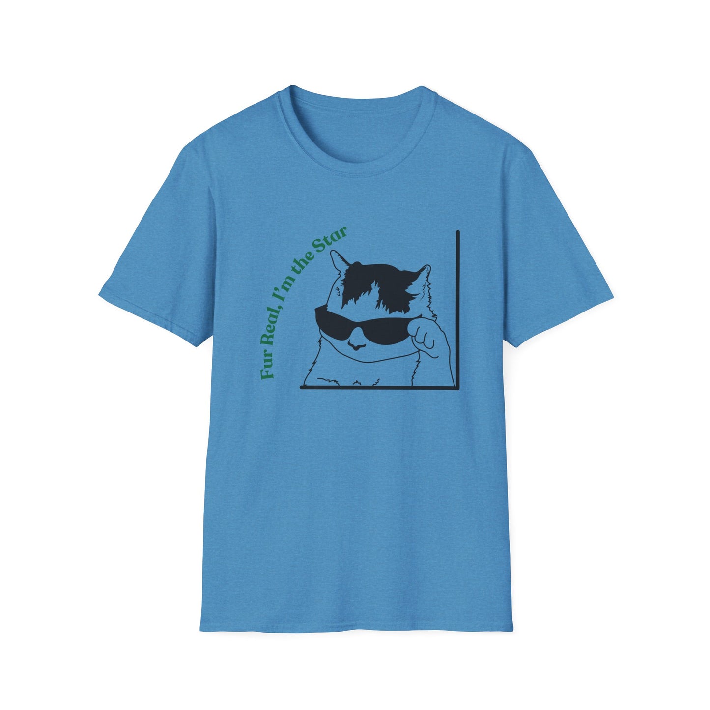 I'm The Star | Funny Cat Shirt | Fashion | Trending | Cat Lover | Cool Design | Birthday Gift | Unisex Softstyle T-Shirt