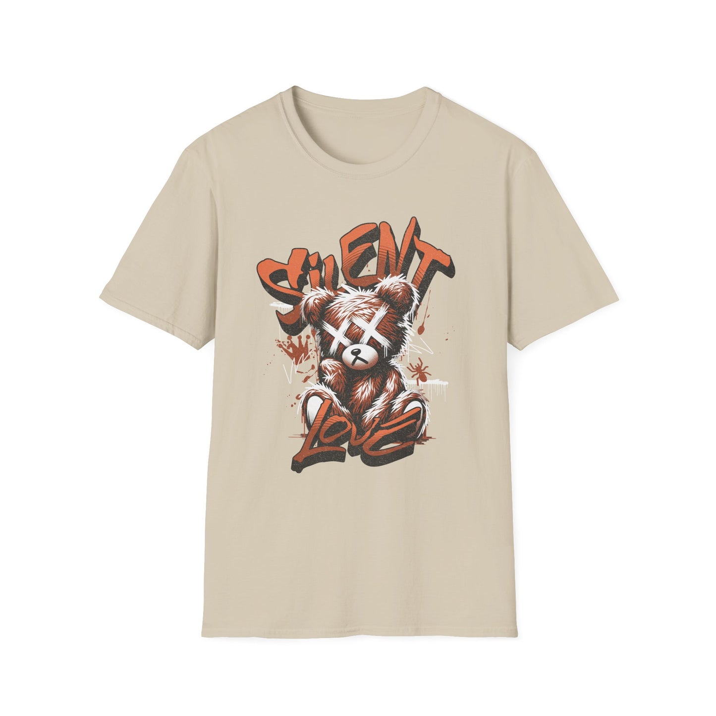 Silent Love | Adult Clothes | Teen Shirt | Love Bear | Trending | Birthday Gift