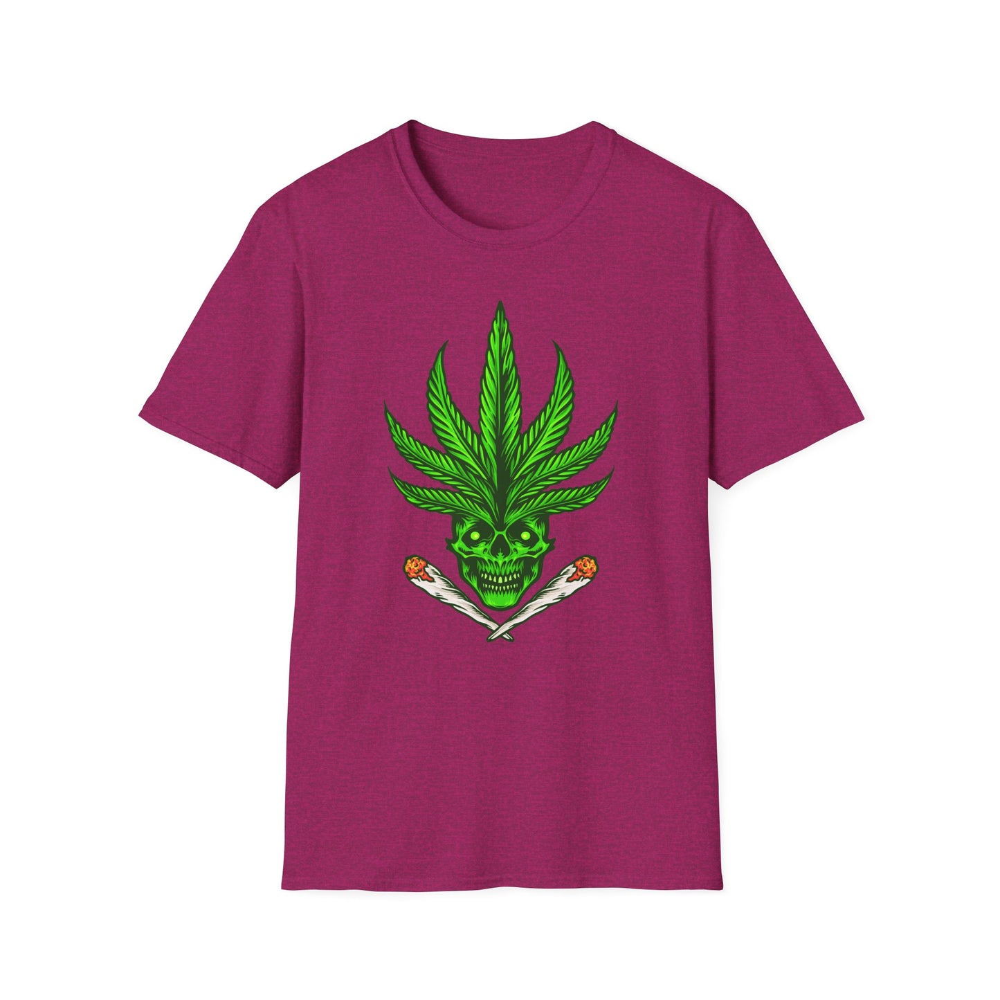 Marijuana Skull Shirt | Adult Clothes | Trending | Birthday Gift