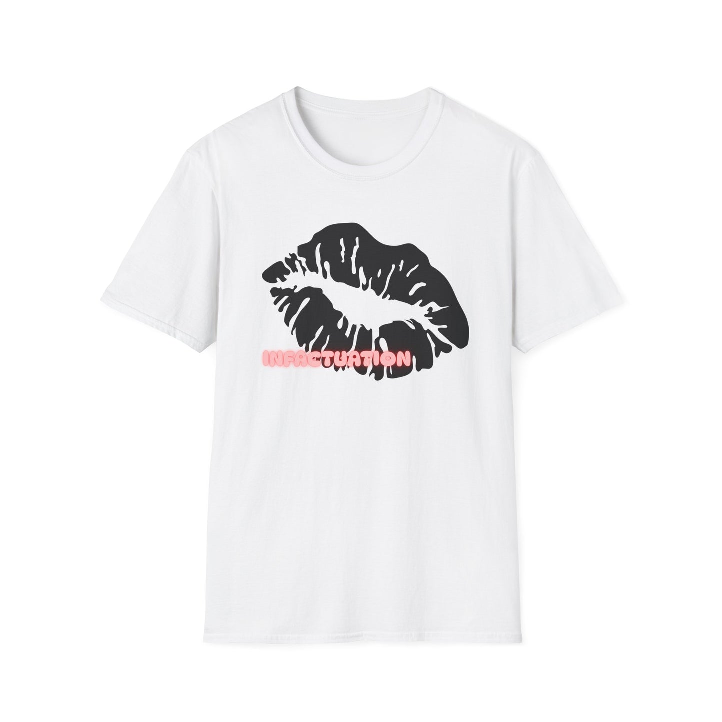 Infatuation Kiss Shirt | Adult Shirt | Womans Clothes | Trending | Birthday Gift | Unisex Softstyle T-Shirt
