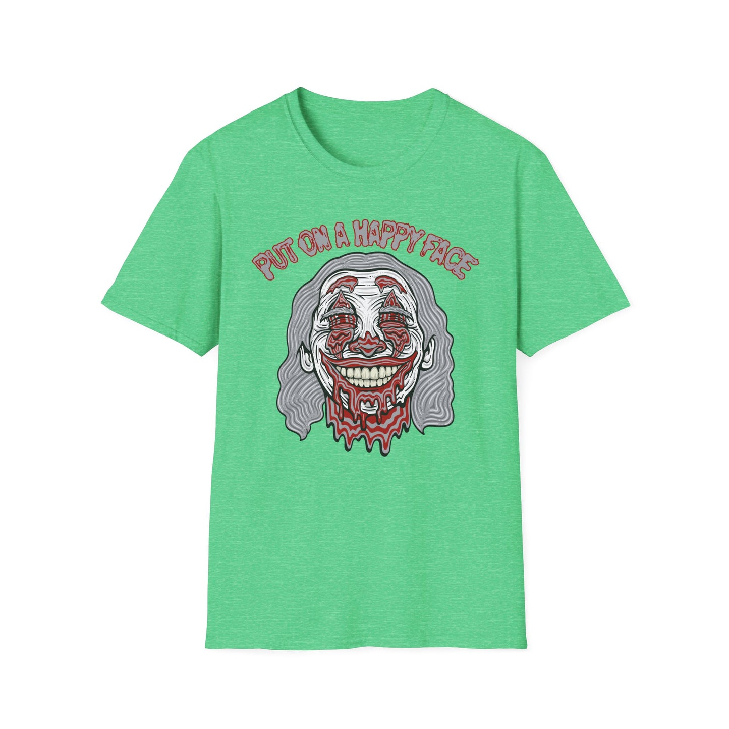 Happy Face | Clown Shirt | Adult Clothes | Teen Shirt | Trending | Birthday Gift