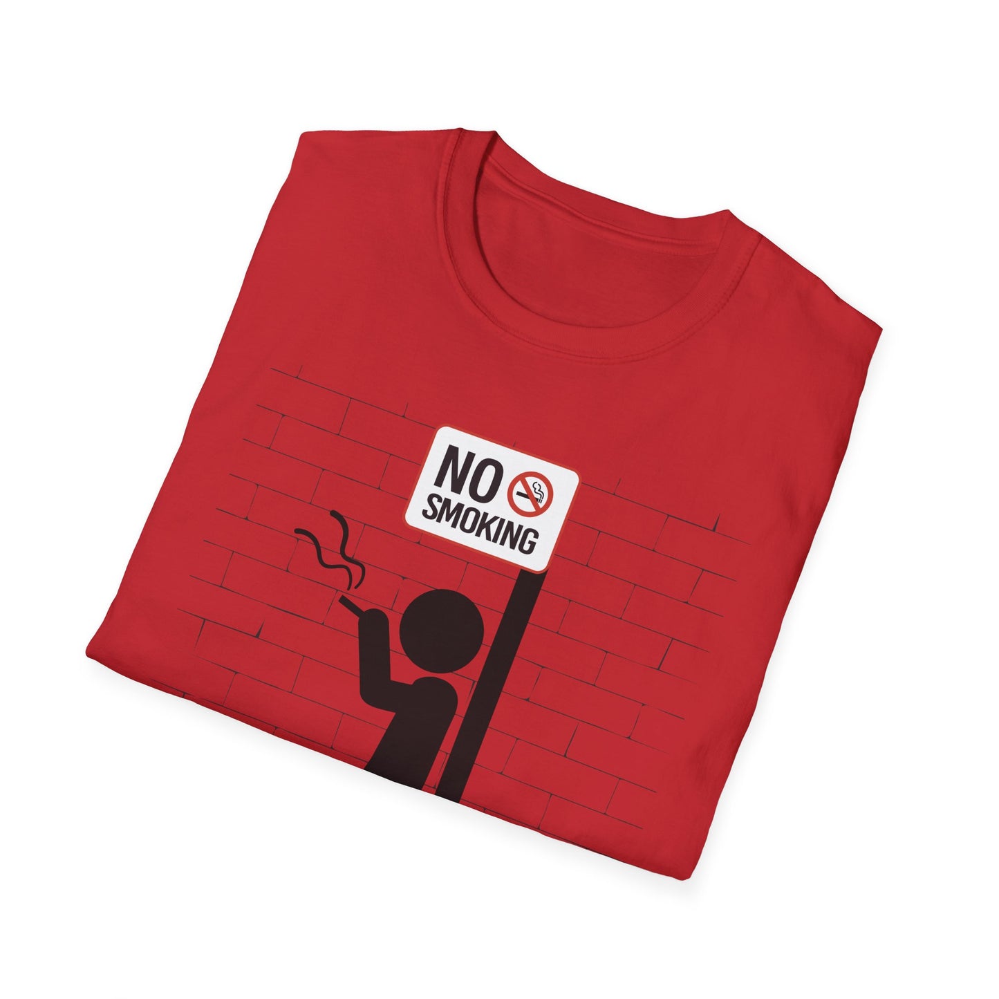 NO SMOKING | Funny Adult Shirt | Fashion | Trending | Birthday Gift | Unisex Softstyle T-Shirt