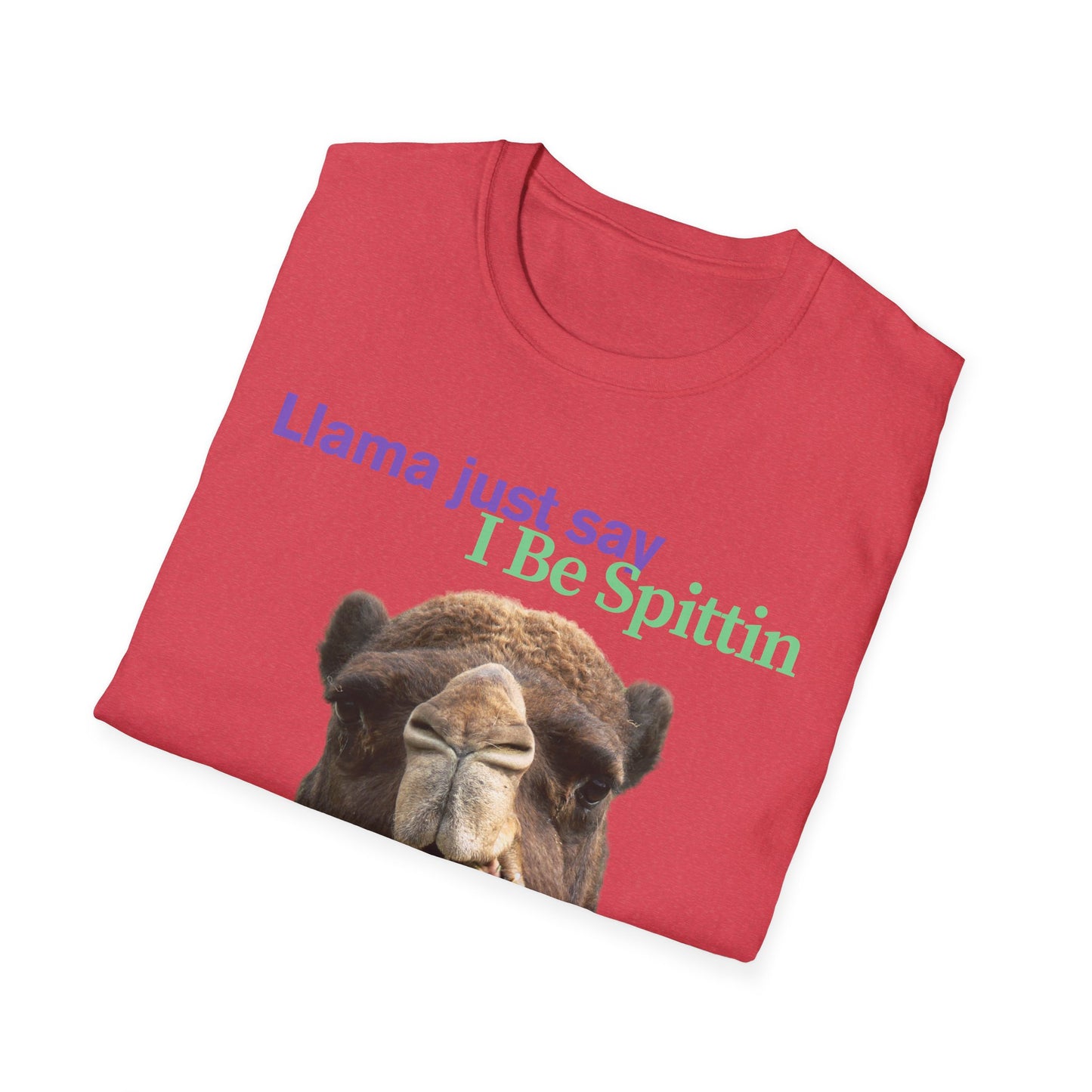 I Be Spittin | Funny Llama Shirt | Teen Clothes | Adult Shirt | Kids Clothes | Trending | Birthday Gift | Unisex Softstyle T-Shirt