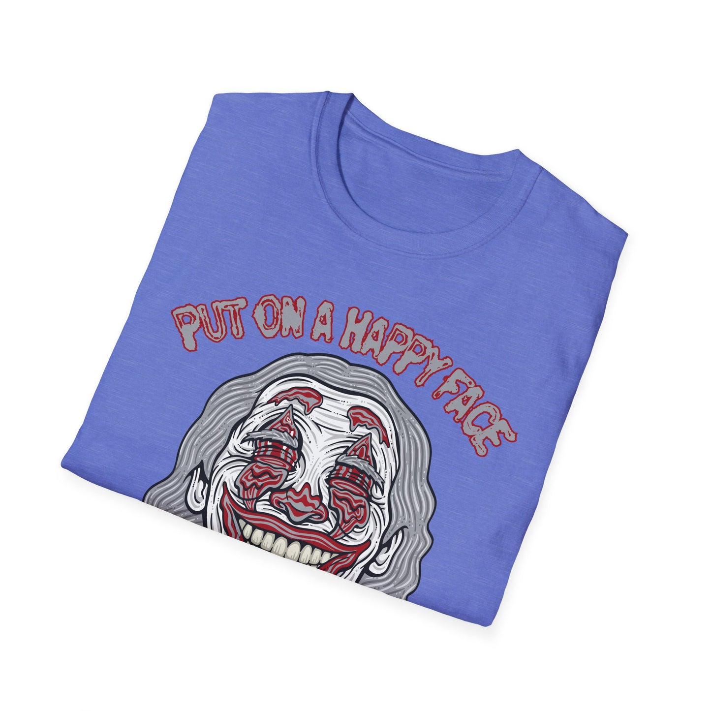 Happy Face | Clown Shirt | Adult Clothes | Teen Shirt | Trending | Birthday Gift