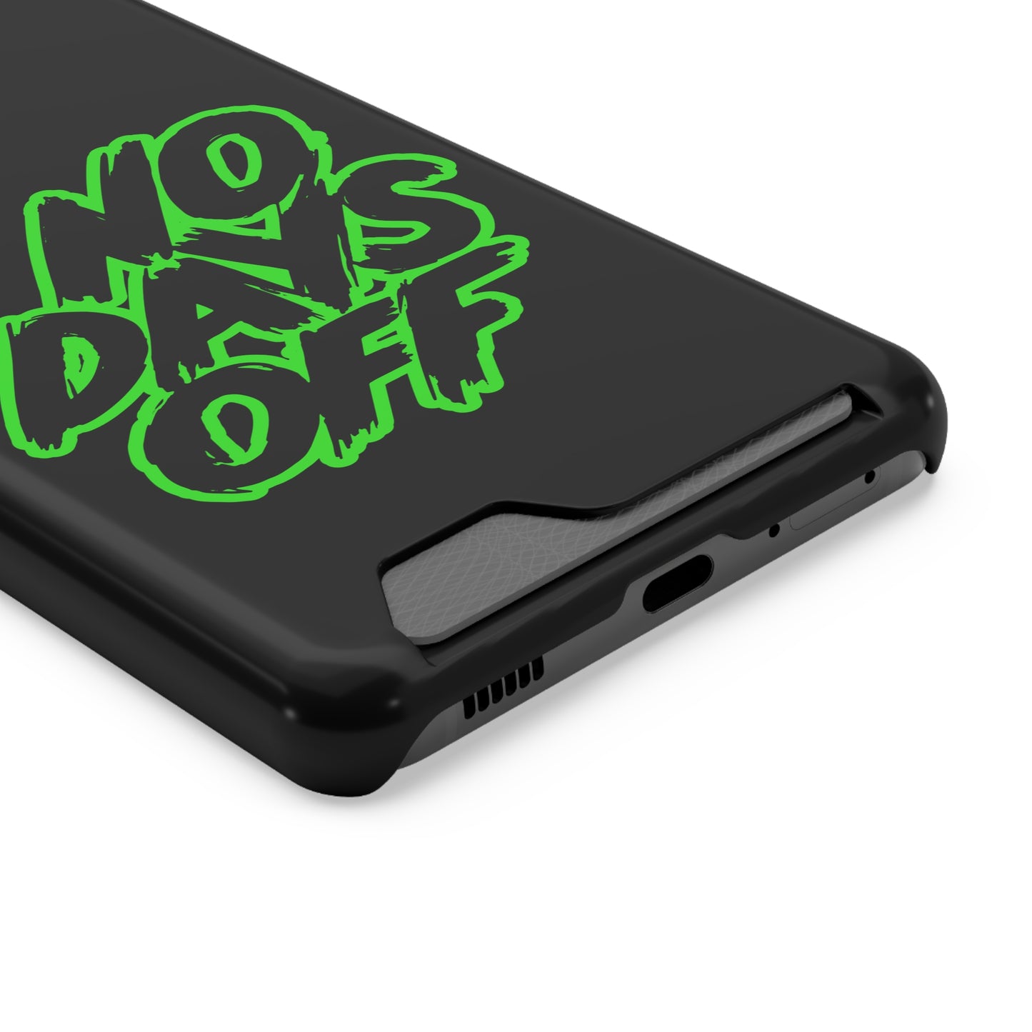 No Days Off | Impact-Resistant Phone Case With Card Holder | iPhone Samsung Models