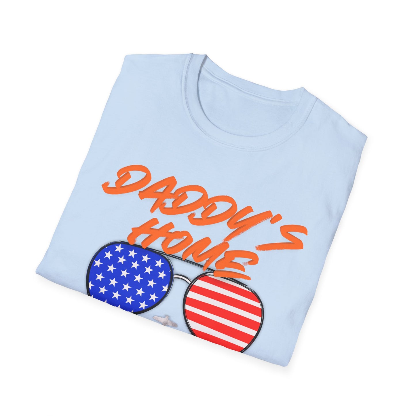 President of America | Daddy's Home | Cool Shirt | Fashion | Trending | Dad Shirt | Birthday Gift | Unisex Softstyle T-Shirt