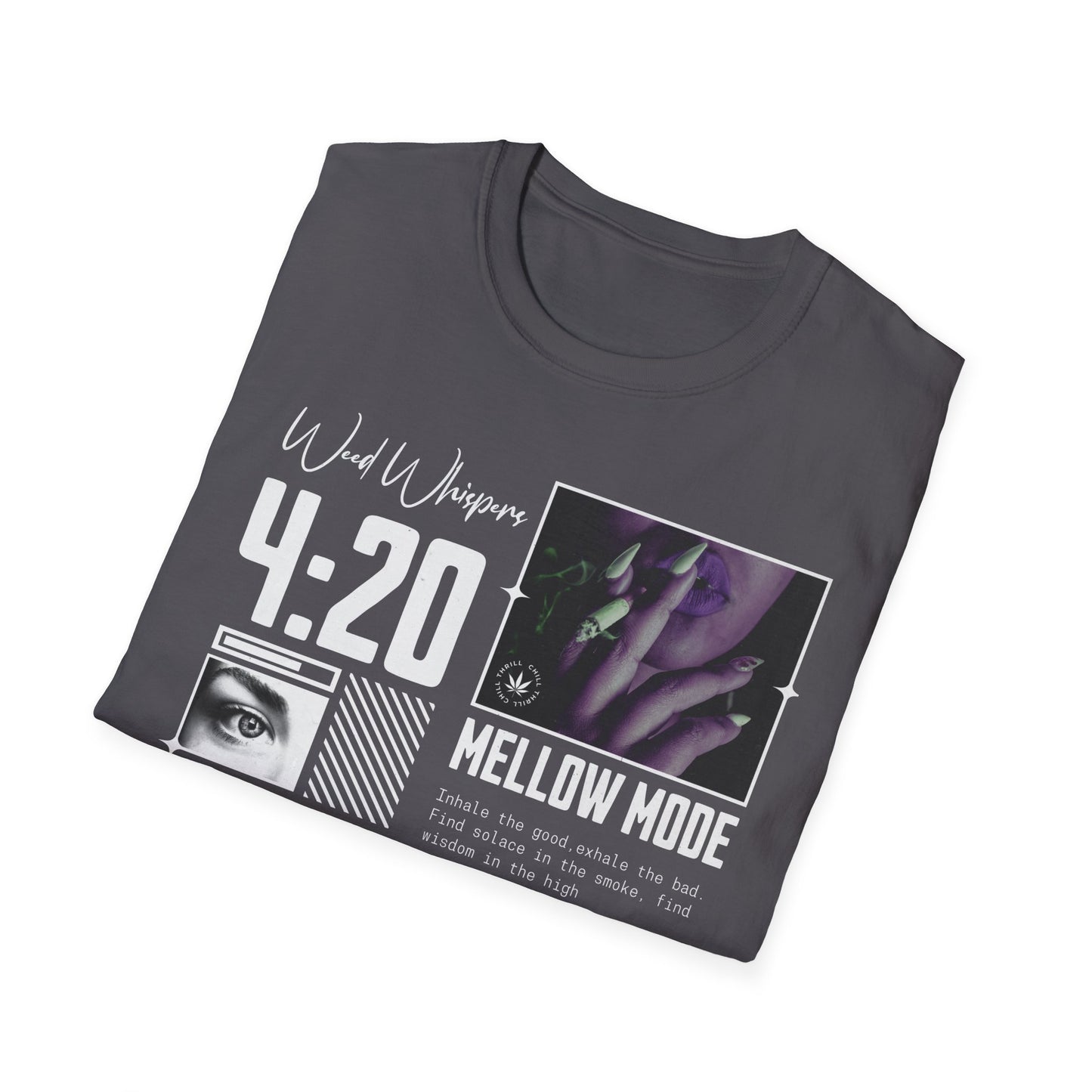 Mellow Mood | Adult Clothes | 420 | Trending | Birthday Gift | Softstyle Tshirt