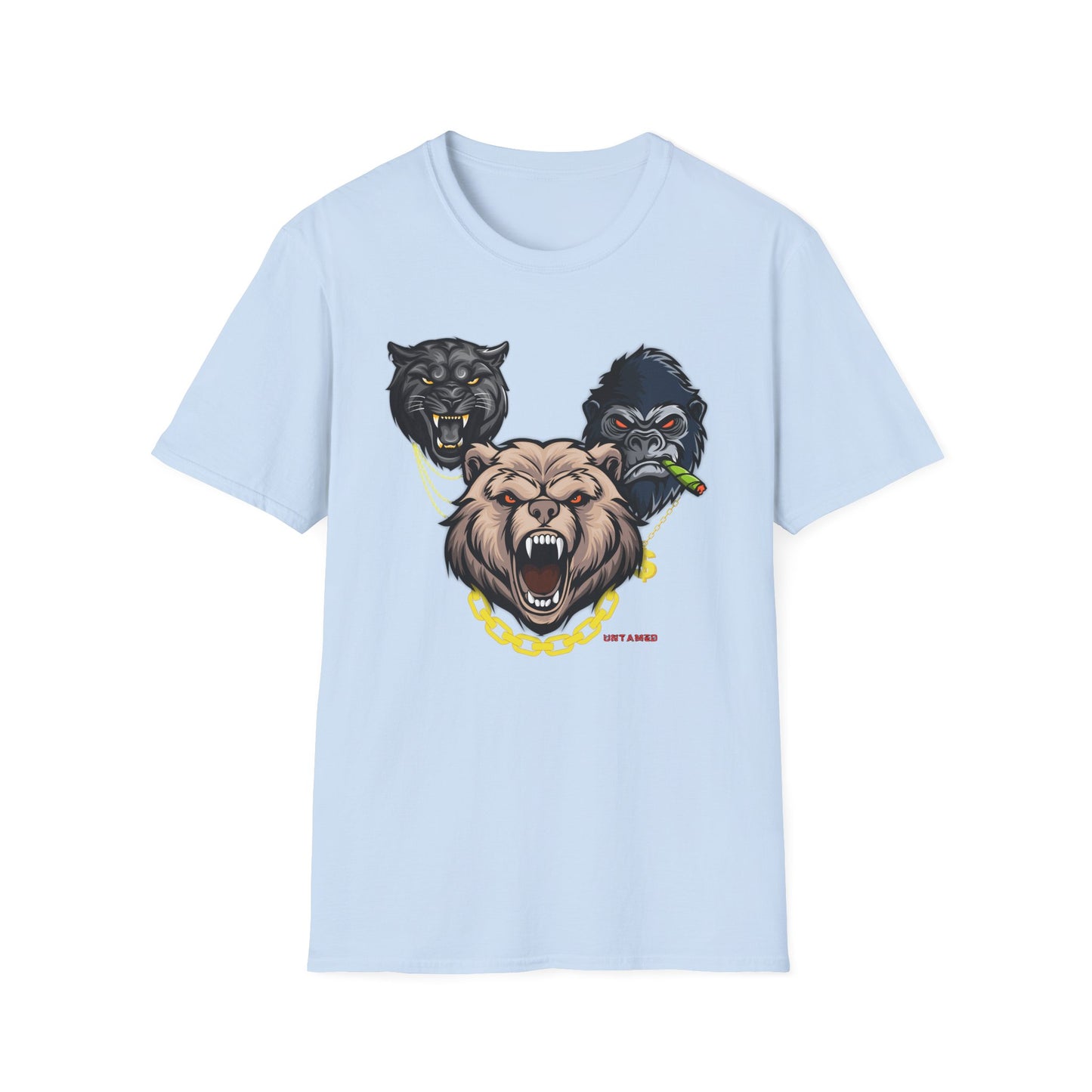 UNTAMED |  Beasts Within |Colorful Shirt | Cool Shirt | Fashion | Trending | Cool Design | Birthday Gift | Unisex Softstyle T-Shirt