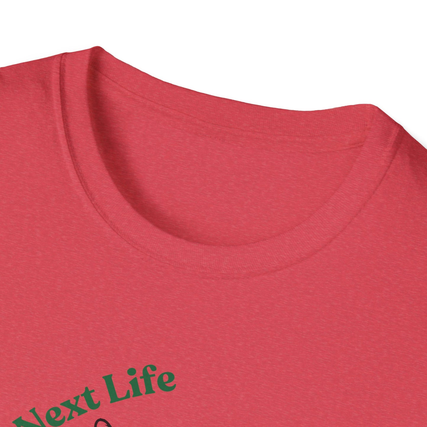 Catch Me In My Next Life | Funny Cat Shirt | Fashion | Trending | Cat Lover | Cool Design | Birthday Gift | Unisex Softstyle T-Shirt