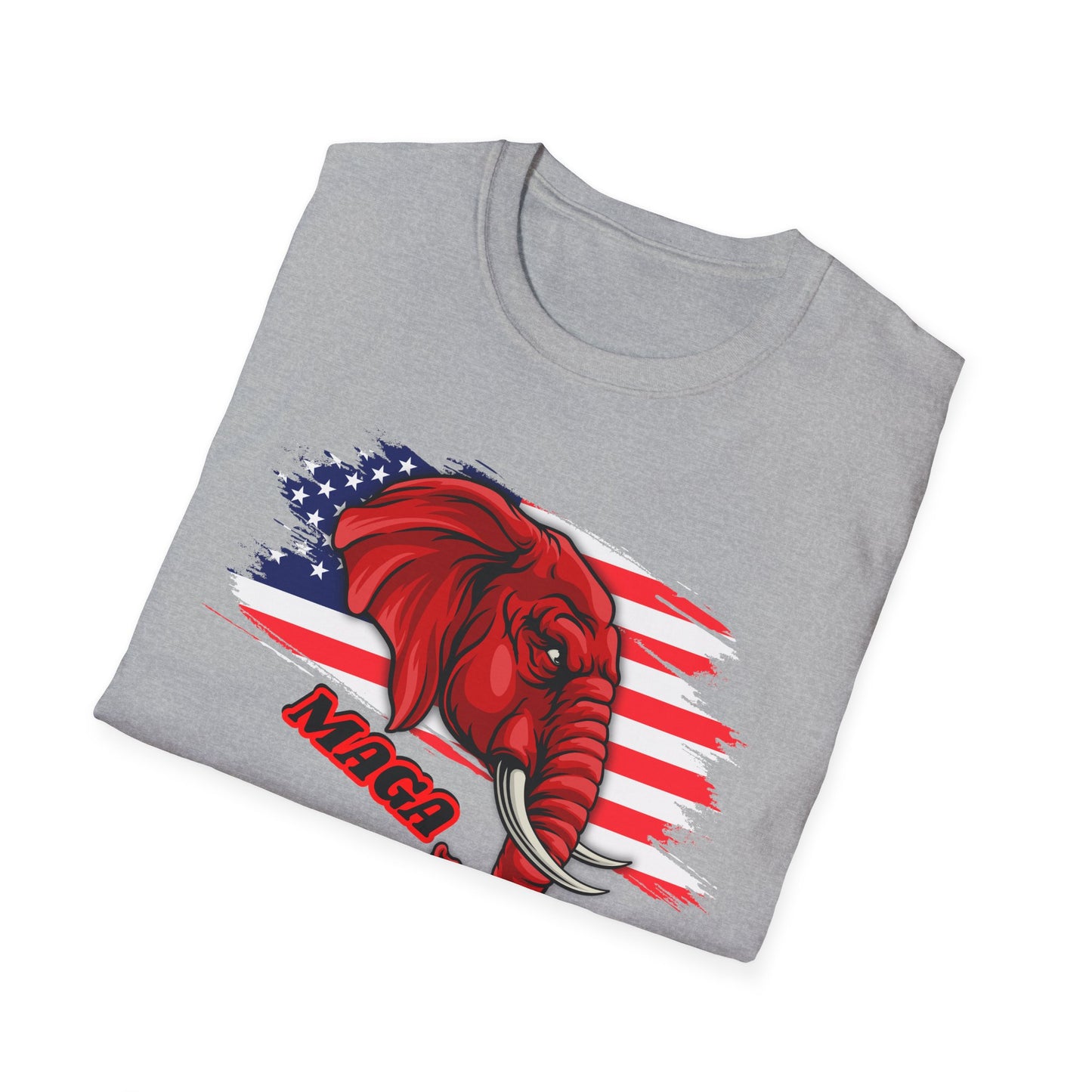 MAGA | America | Colorful Shirt | Cool Shirt | Fashion | Trending | Cool Design | Birthday Gift | Unisex Softstyle T-Shirt