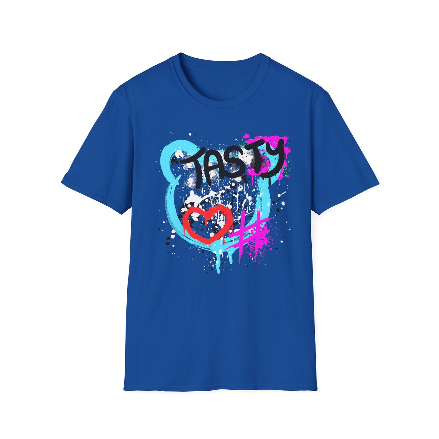 Tasty Graffiti Shirt | Colorful Shirt | Cool Teen Shirt | Fashion | Trending | Dope Design | Birthday Gift | Unisex Softstyle T-Shirt