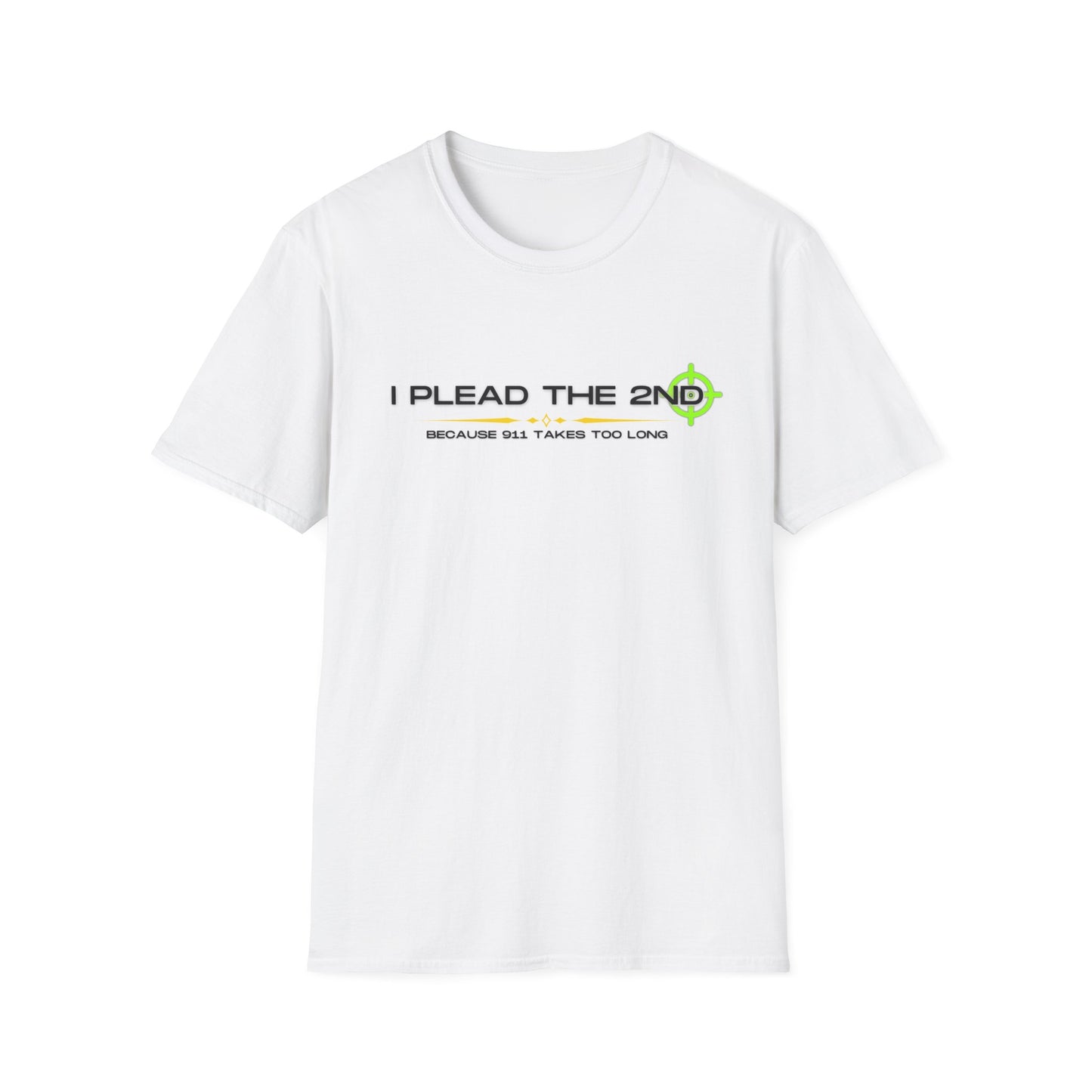 I Plead The 2nd | Funny Shirt | Colorful Shirt | Cool Shirt | Fashion | Trending | Cool Design | Birthday Gift | Unisex Softstyle T-Shirt