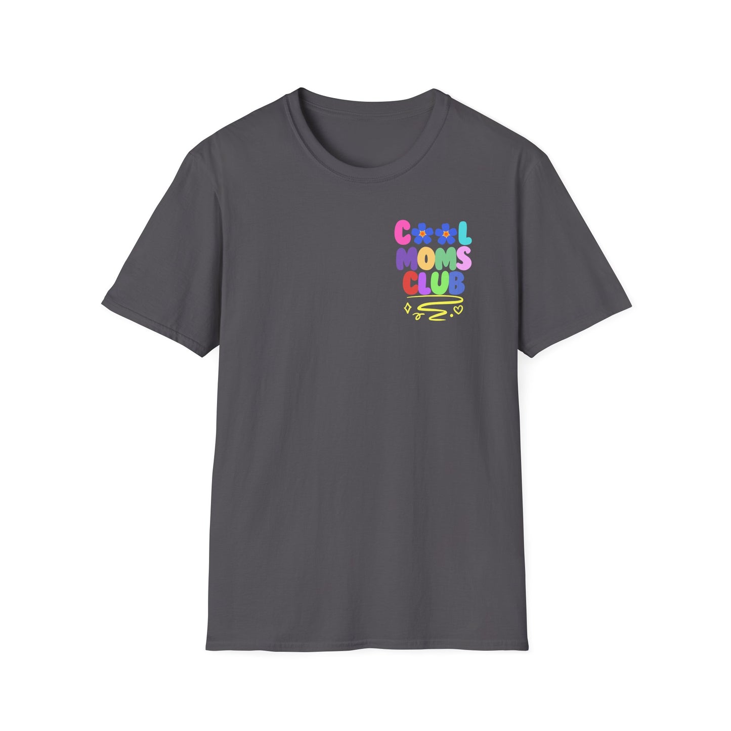 Cool Moms Club | Funny Mom Shirt | Adult Clothes | Humor Shirt | Trending | Birthday Gift | Unisex Softstyle T-Shirt