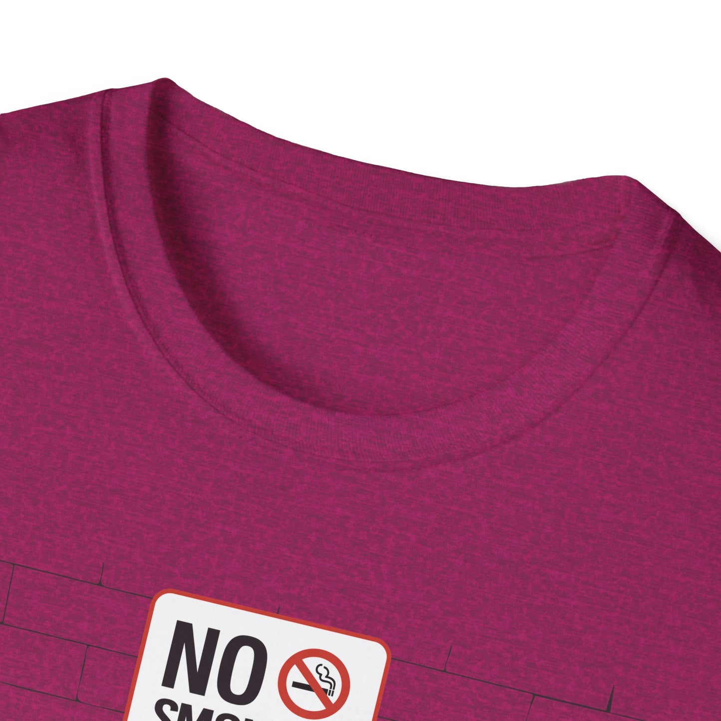NO SMOKING | Funny Adult Shirt | Fashion | Trending | Birthday Gift | Unisex Softstyle T-Shirt