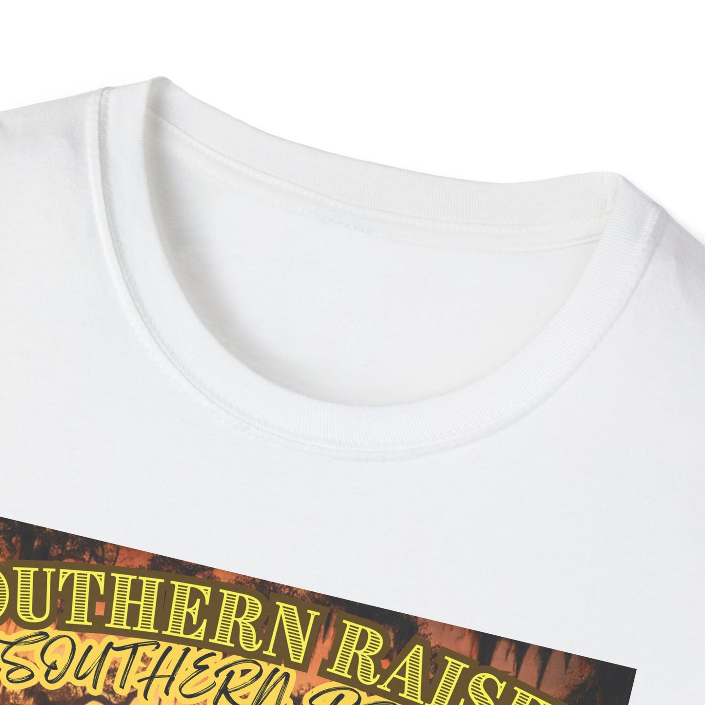 Southern Raised Southern Proud | The South Shirt | Adult Clothes | Teen Shirt | Trending | Birthday Gift | Unisex Softstyle T-Shirt