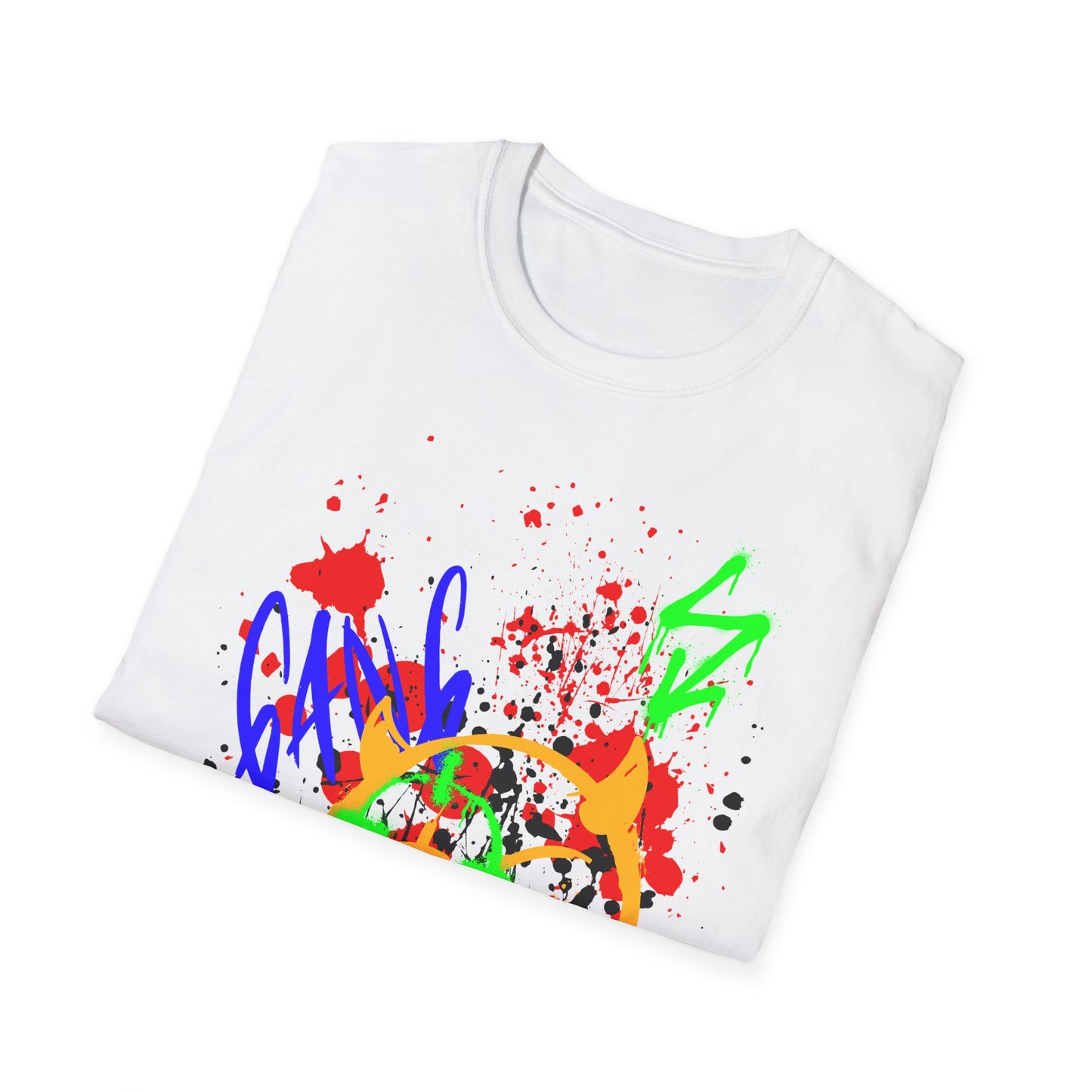 Graffiti Bullseye Shirt | Colorful Shirt | Cool Teen Shirt | Fashion | Trending | Dope Design | Birthday Gift | Unisex Softstyle T-Shirt