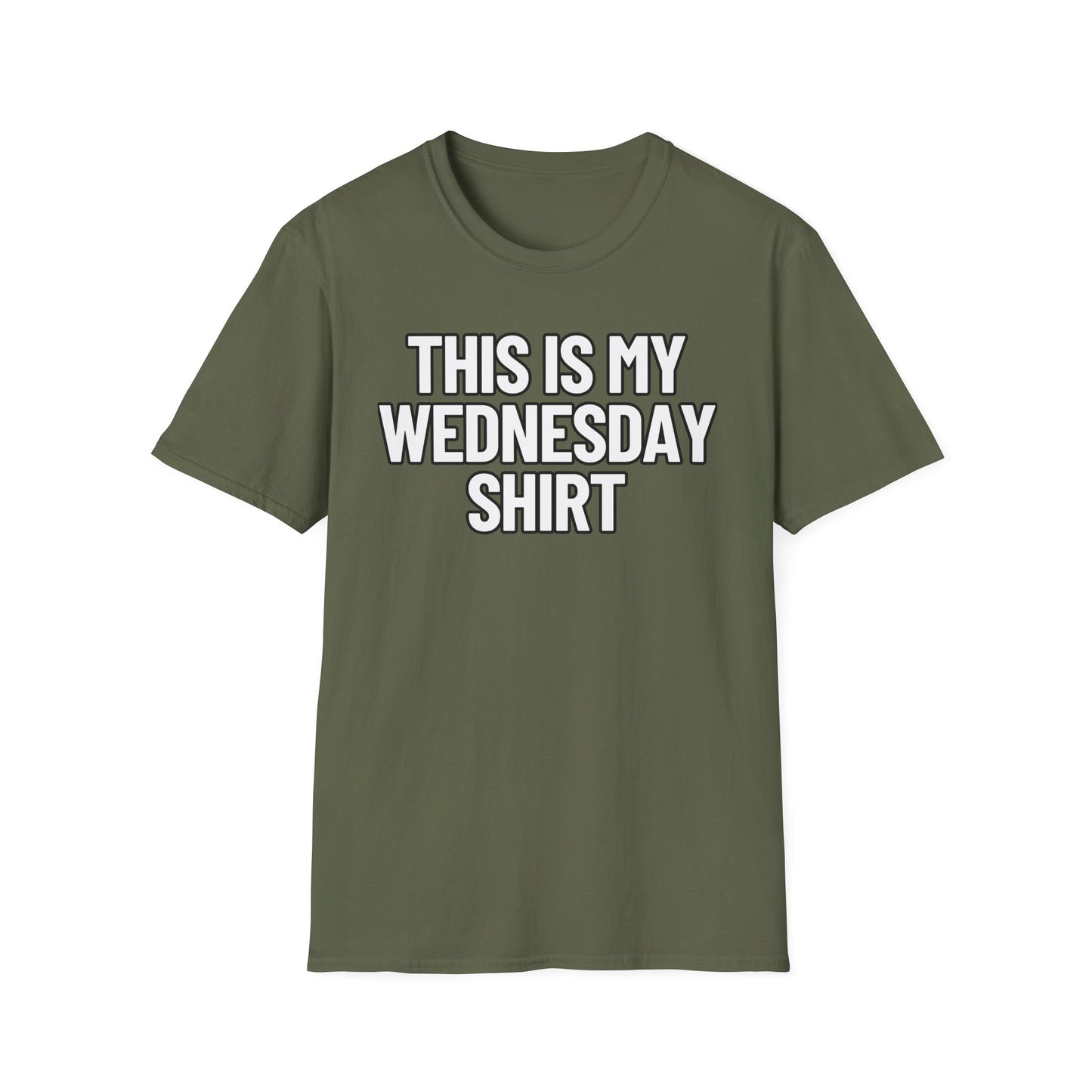 This Is My Wednesday Shirt | Adult Shirt | Teen Clothes | Cool Shirt | Funny Fashion | Trending | Birthday Gift | Unisex Softstyle T-Shirt