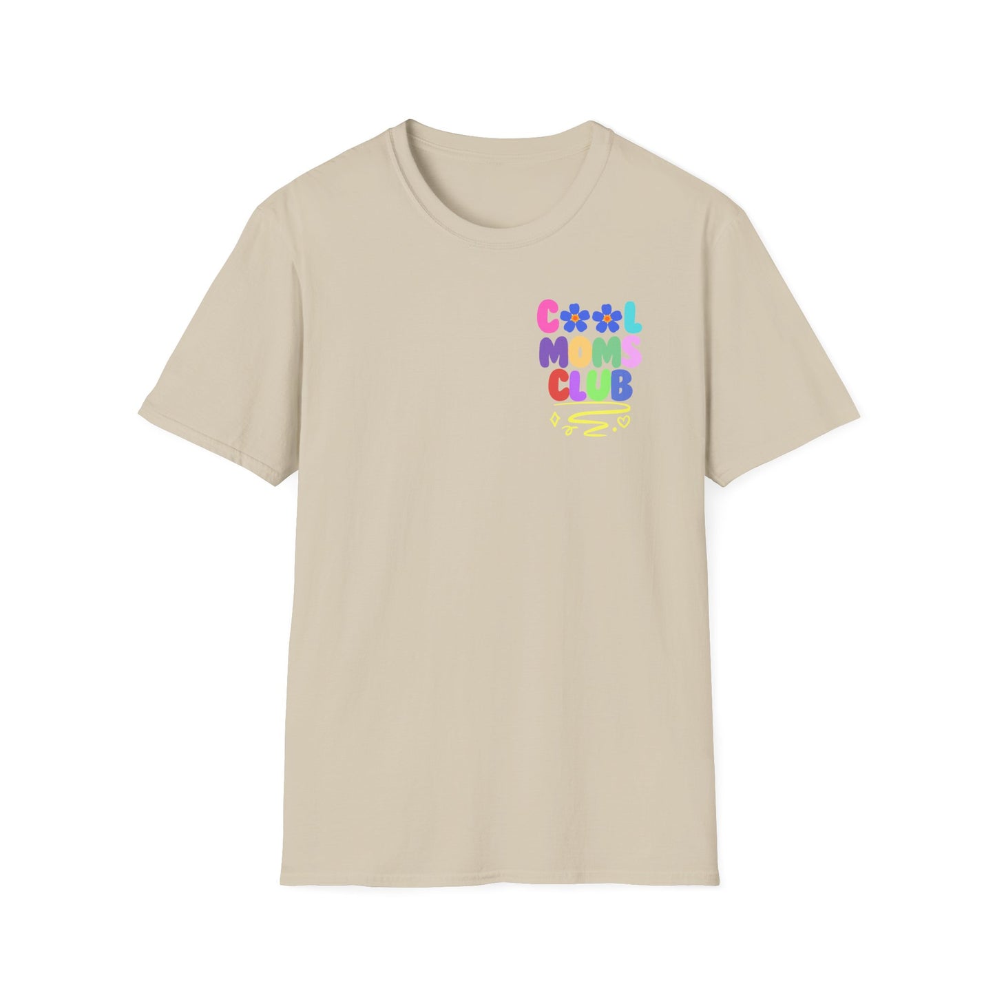 Cool Moms Club | Funny Mom Shirt | Adult Clothes | Humor Shirt | Trending | Birthday Gift | Unisex Softstyle T-Shirt