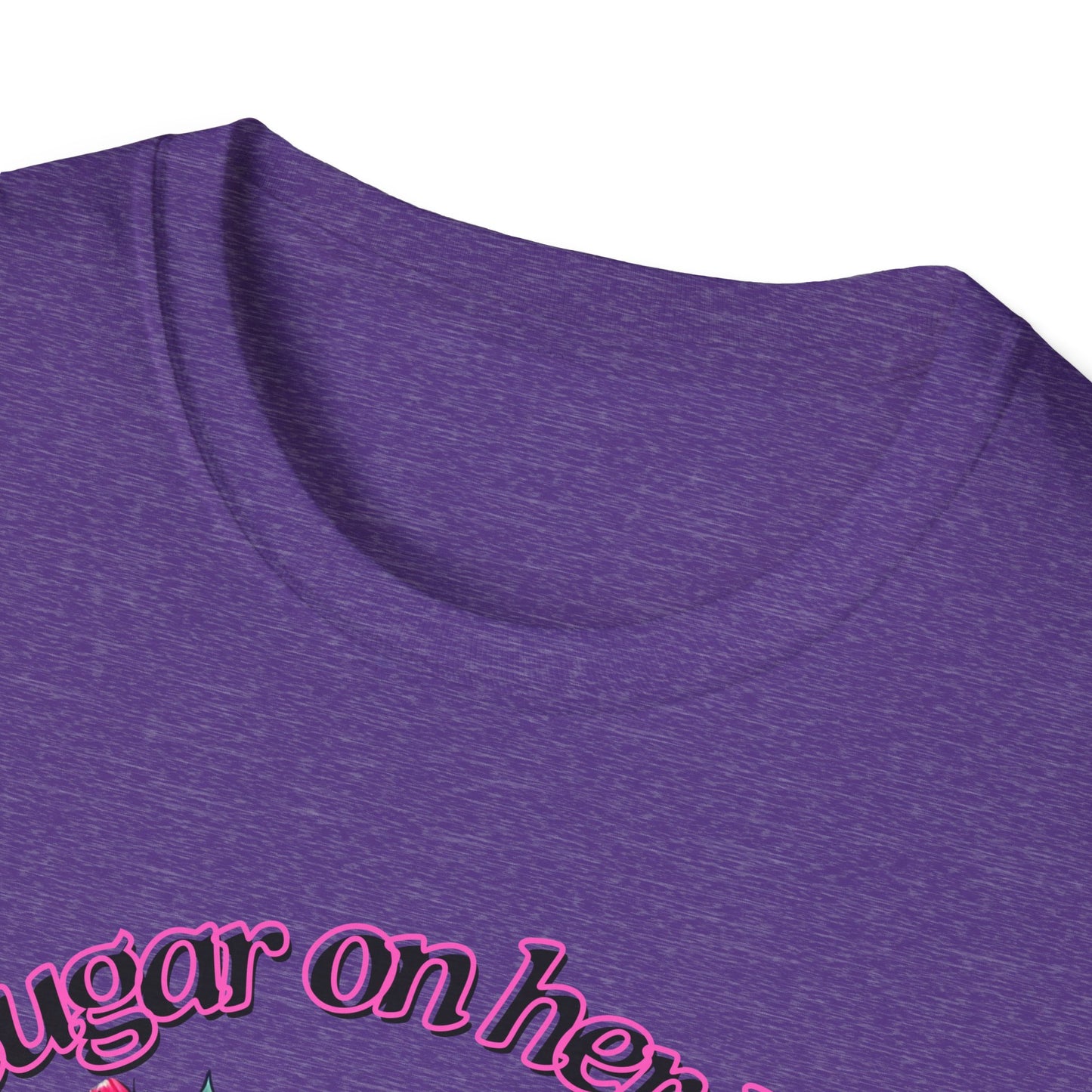 Sugar on her lips | Adult Clothes | Teen Shirt | Cool Shirt | Trending | Birthday Gift | Unisex Softstyle T-Shirt