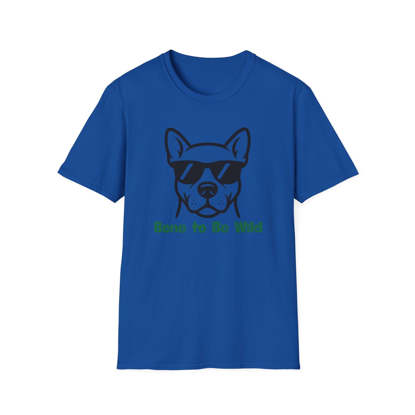 Bone To Be Wild | Funny Dog Shirt | Fashion | Trending | Dog Lover | Cool Design | Birthday Gift | Unisex Softstyle T-Shirt