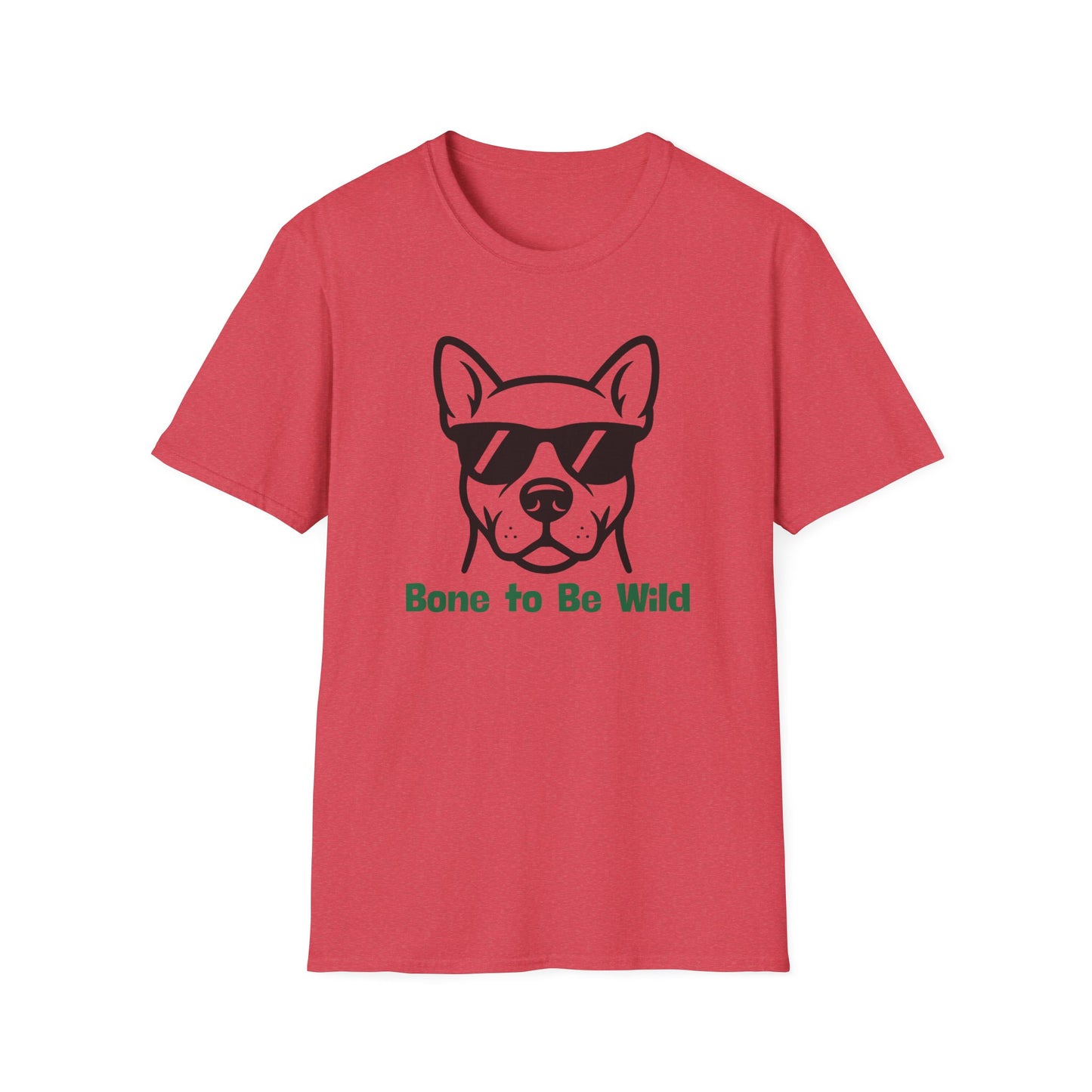 Bone To Be Wild | Funny Dog Shirt | Fashion | Trending | Dog Lover | Cool Design | Birthday Gift | Unisex Softstyle T-Shirt