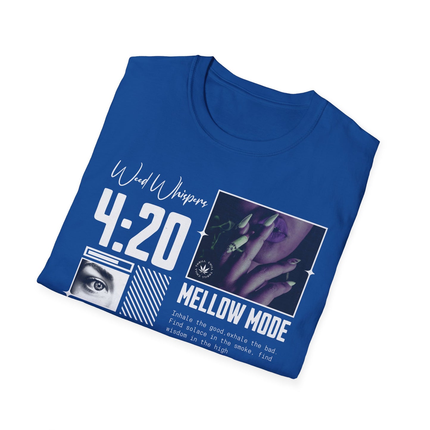 Mellow Mood | Adult Clothes | 420 | Trending | Birthday Gift | Softstyle Tshirt