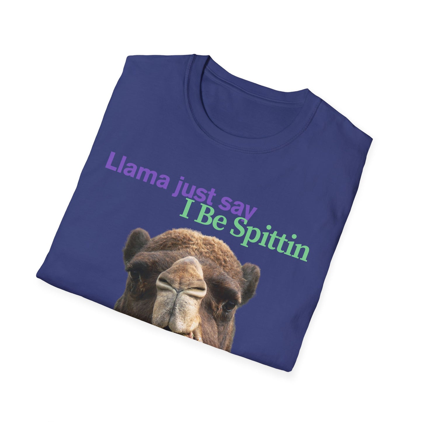 I Be Spittin | Funny Llama Shirt | Teen Clothes | Adult Shirt | Kids Clothes | Trending | Birthday Gift | Unisex Softstyle T-Shirt