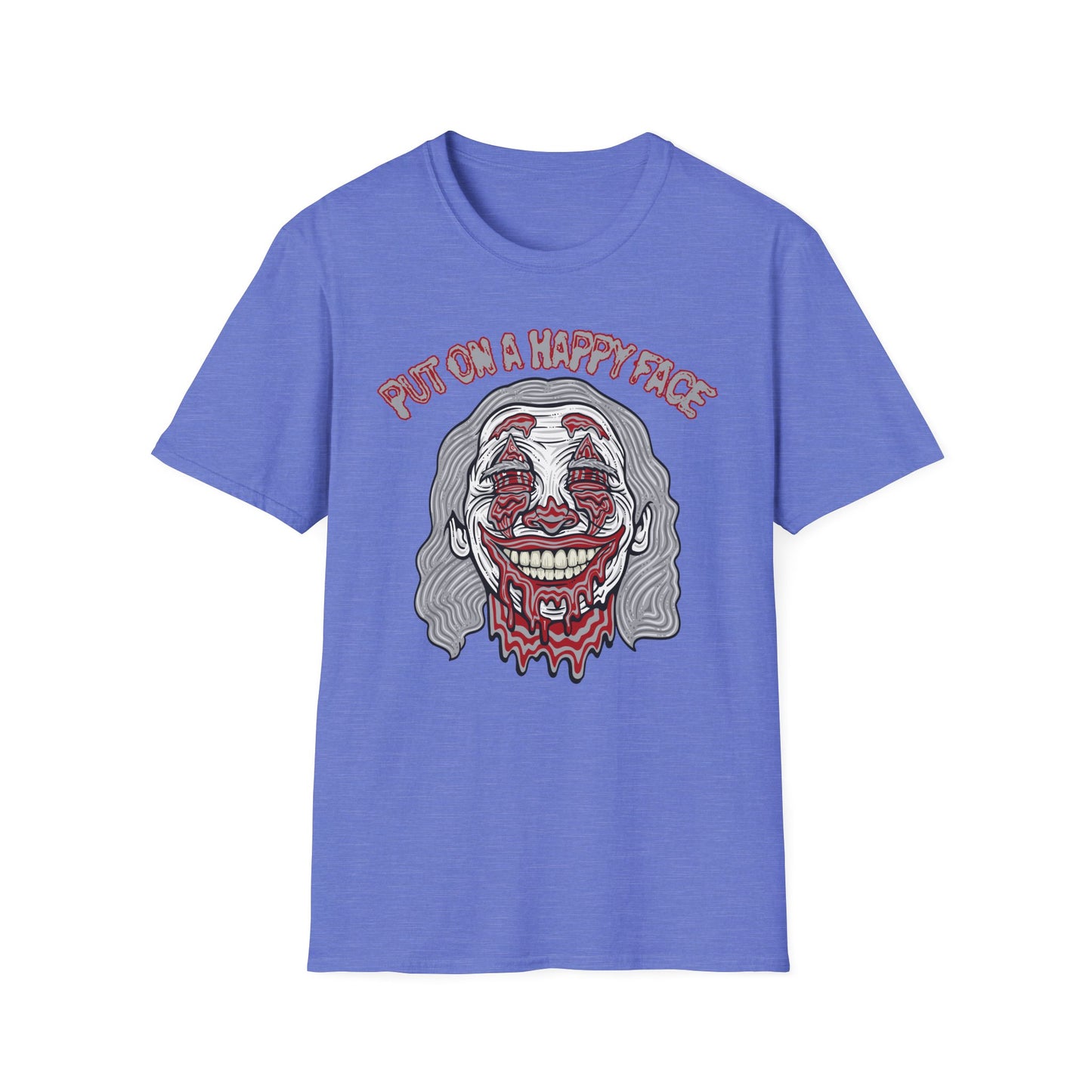 Happy Face | Clown Shirt | Adult Clothes | Teen Shirt | Trending | Birthday Gift