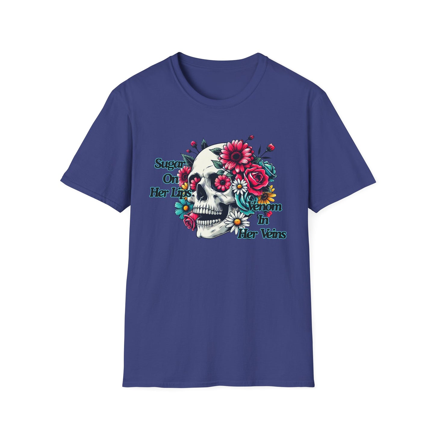 Sugar On Her Lips | Adult Shirt | Teen Clothes | Fashion | Trending | Birthday Gift | Unisex Softstyle T-Shirt