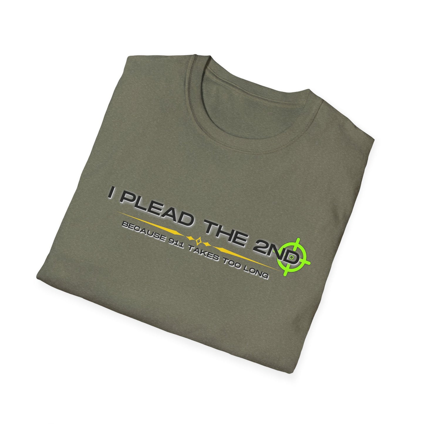 I Plead The 2nd | Funny Shirt | Colorful Shirt | Cool Shirt | Fashion | Trending | Cool Design | Birthday Gift | Unisex Softstyle T-Shirt