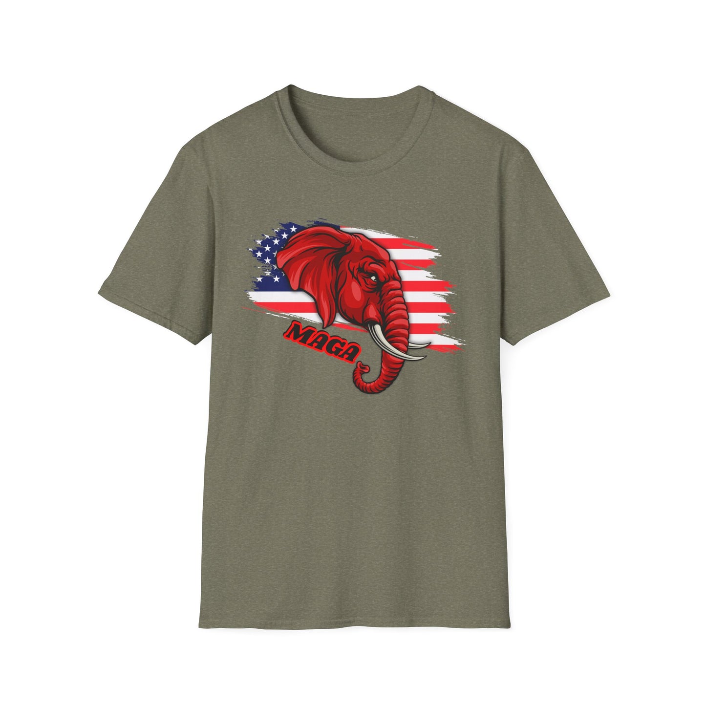 MAGA | America | Colorful Shirt | Cool Shirt | Fashion | Trending | Cool Design | Birthday Gift | Unisex Softstyle T-Shirt