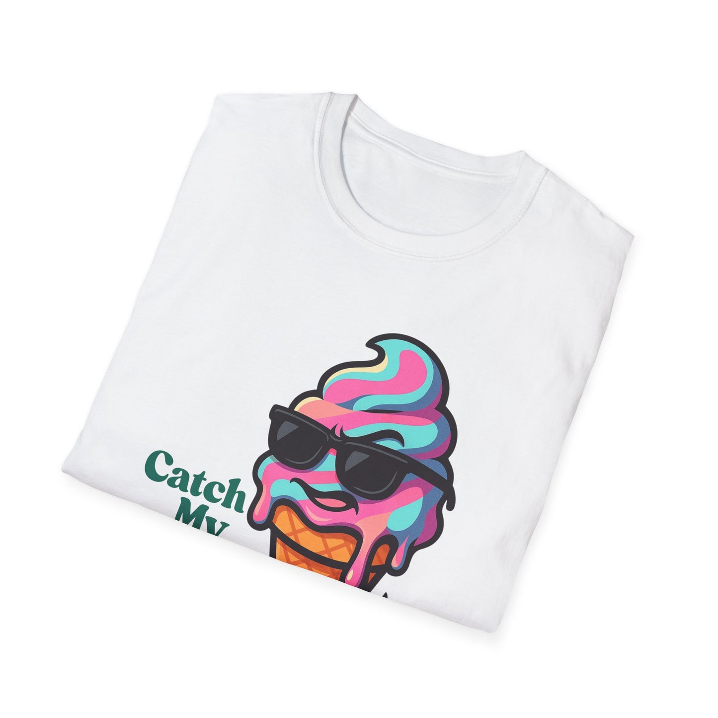Catch My Drip | Cool Ice Cream Shirt | Fashion | Trending | Cool Design | Birthday Gift | Unisex Softstyle T-Shirt