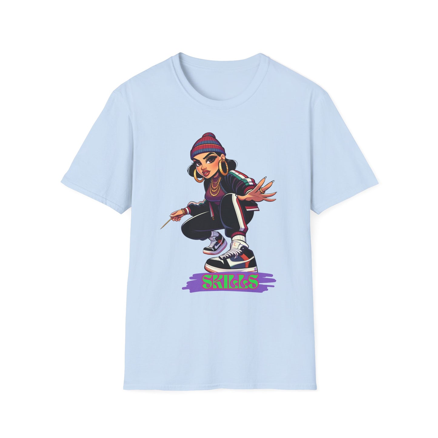 SKILLS | Adult Clothes | Womans Shirt | Teen Shirt | Artist | Kids Clothes | Trending | Birthday Gift | Unisex Softstyle T-Shirt