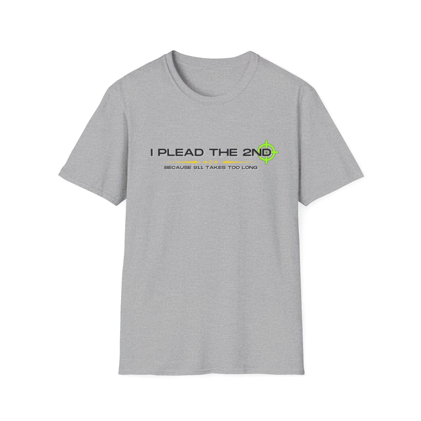 I Plead The 2nd | Funny Shirt | Colorful Shirt | Cool Shirt | Fashion | Trending | Cool Design | Birthday Gift | Unisex Softstyle T-Shirt