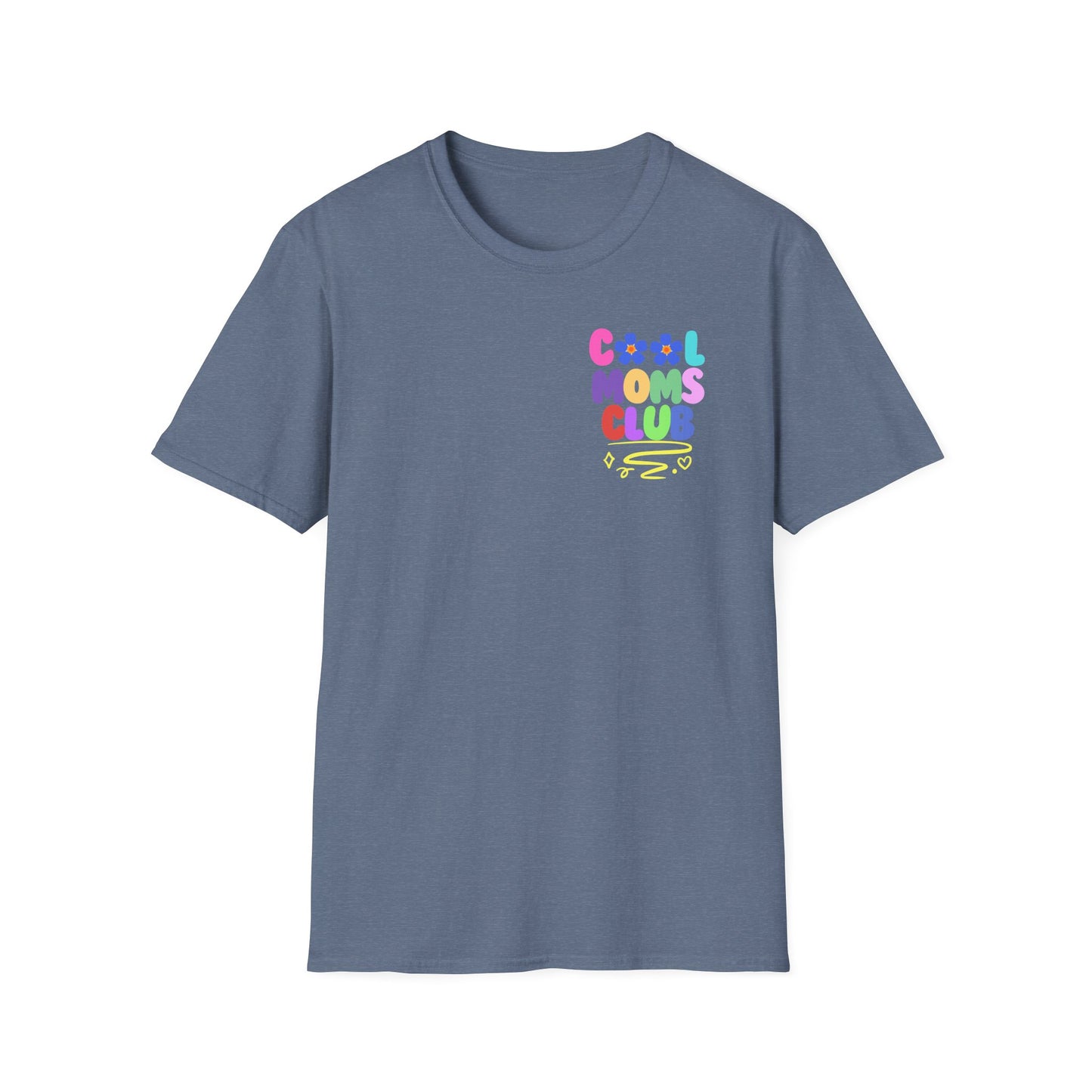 Cool Moms Club | Funny Mom Shirt | Adult Clothes | Humor Shirt | Trending | Birthday Gift | Unisex Softstyle T-Shirt