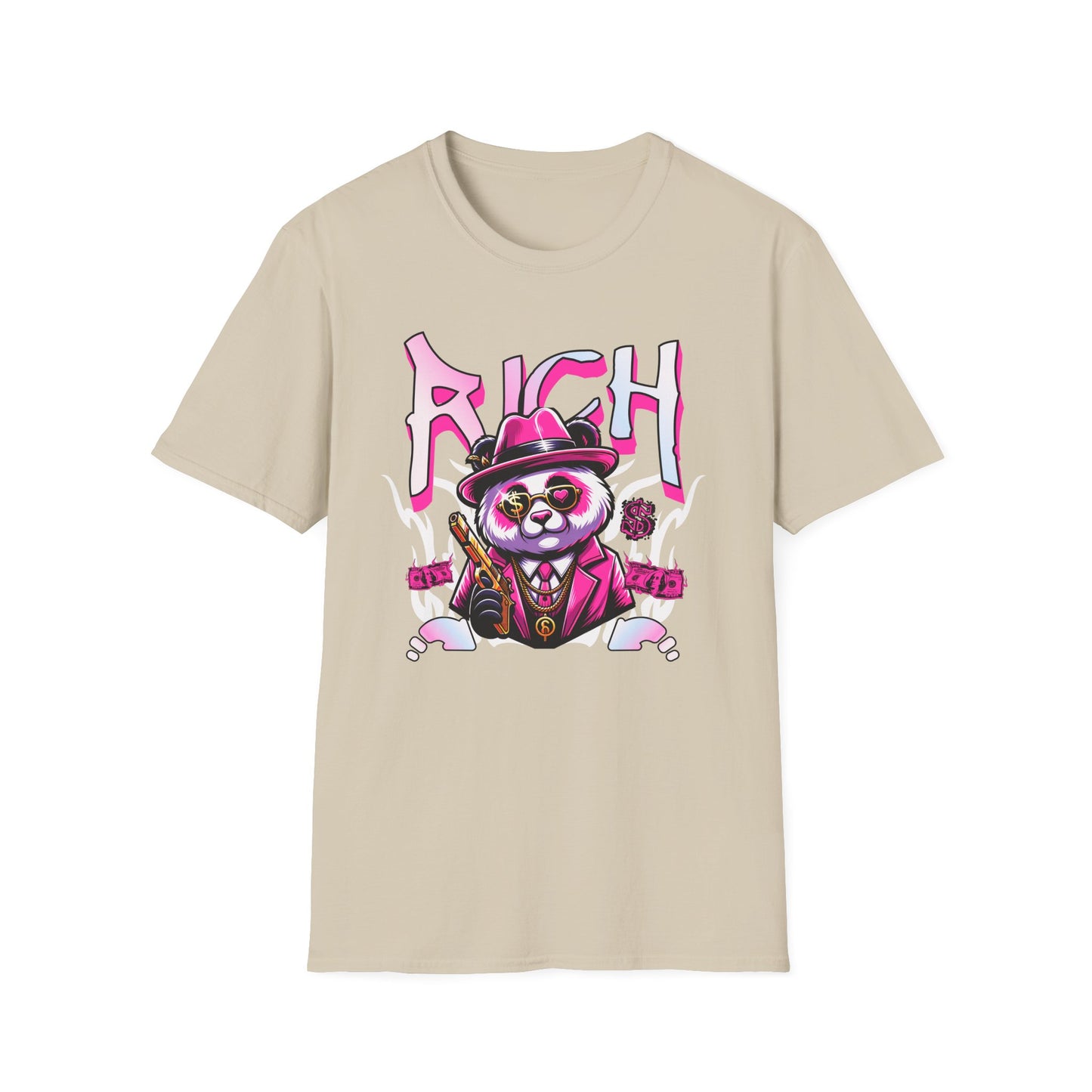 RICH | Money Bear Shirt | Adult Clothes | Teen Shirt | Trending | Birthday Gift