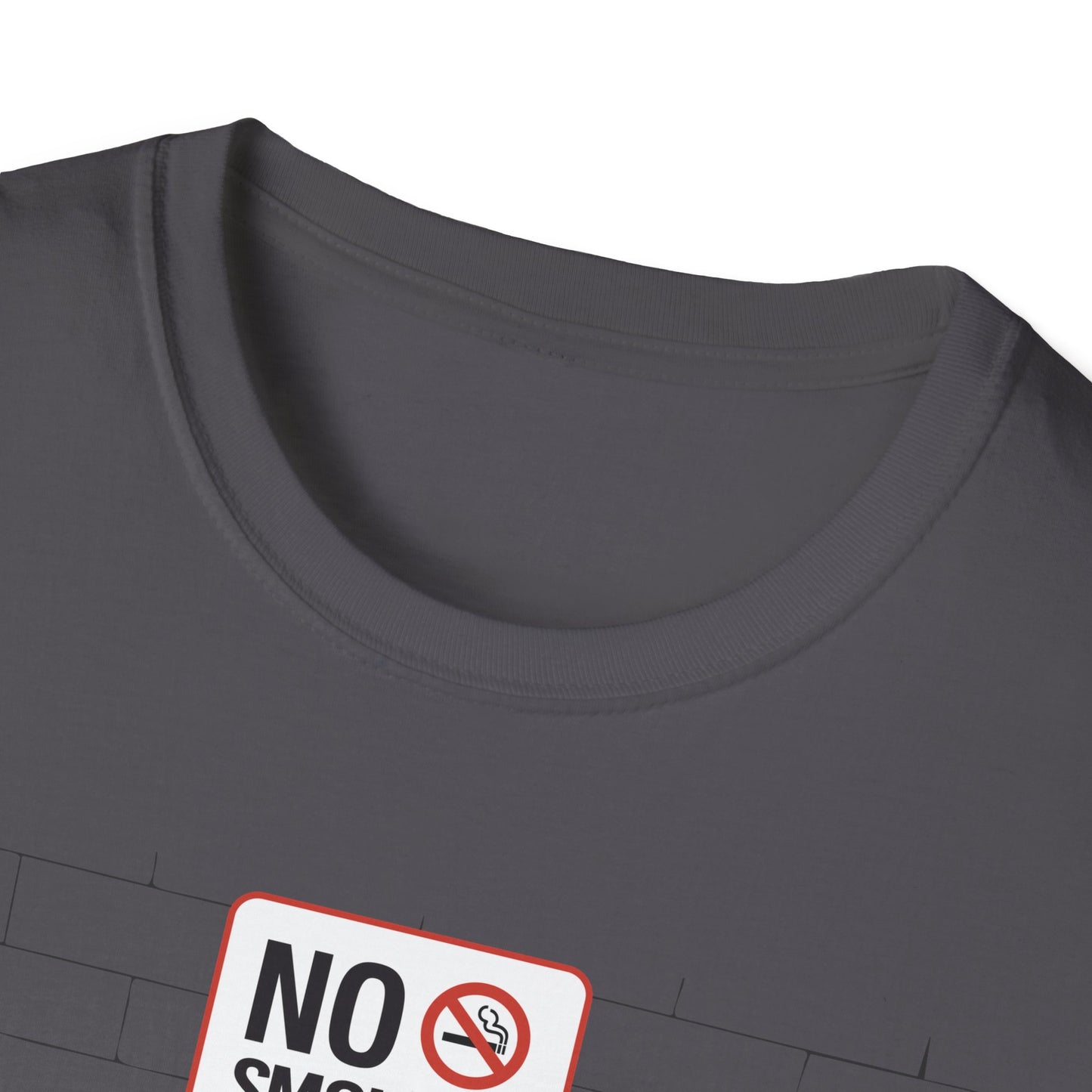 NO SMOKING | Funny Adult Shirt | Fashion | Trending | Birthday Gift | Unisex Softstyle T-Shirt