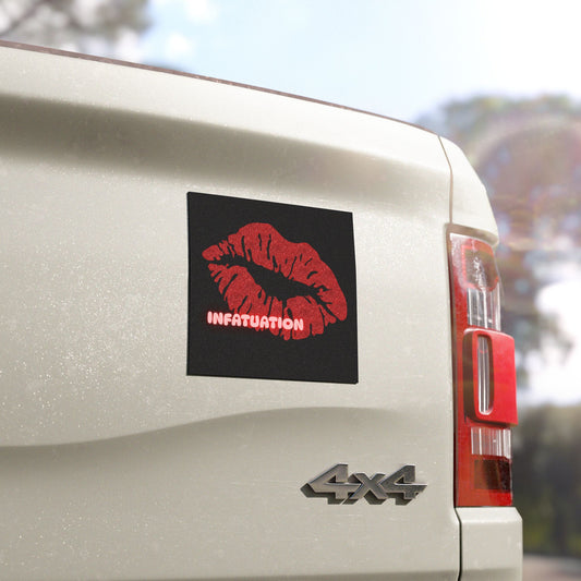 Infatuation Kiss Magnet | Car Magnet | Eye Grabber | Car Accessory | Truck Decal | Truck Sticker | Unique Car Decal