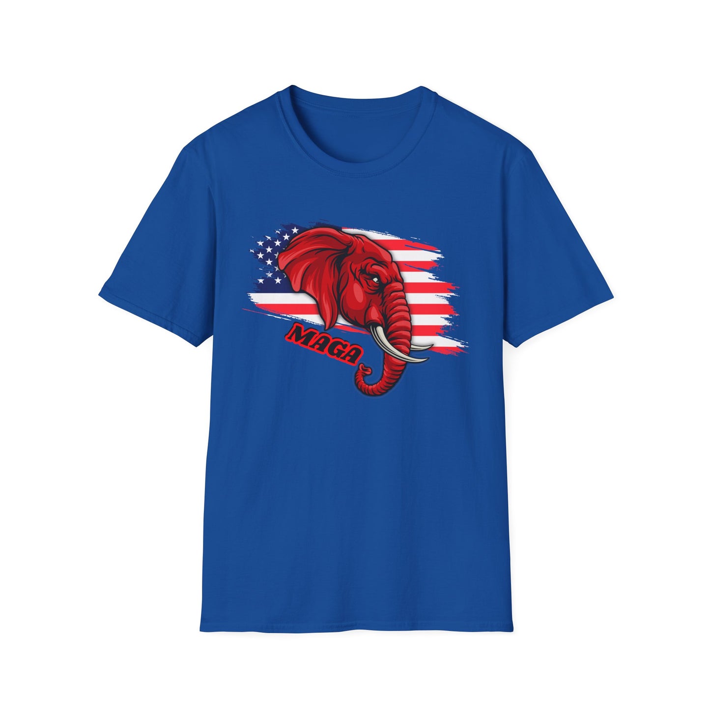 MAGA | America | Colorful Shirt | Cool Shirt | Fashion | Trending | Cool Design | Birthday Gift | Unisex Softstyle T-Shirt