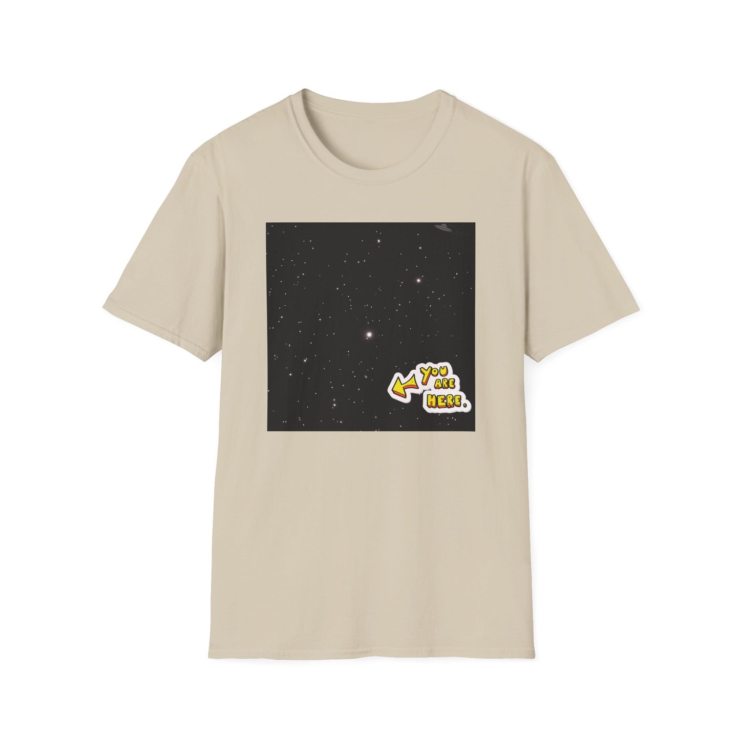 You Are Here Shirt | Lost In Space Colorful Tee | Cool Funny Fashion Trending Birthday Gift